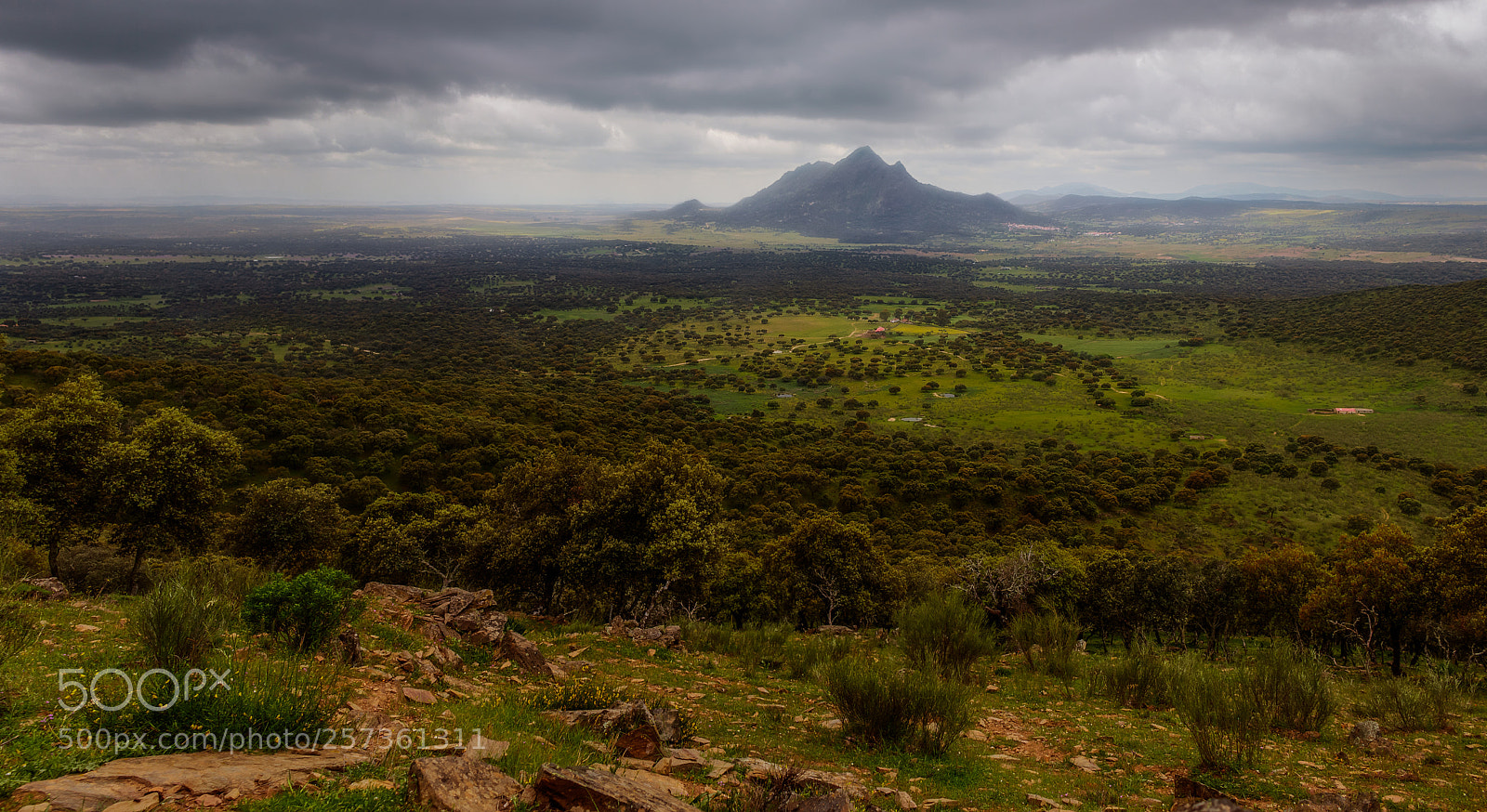 Canon EOS 700D (EOS Rebel T5i / EOS Kiss X7i) sample photo. Panoramic trujillo hills photography