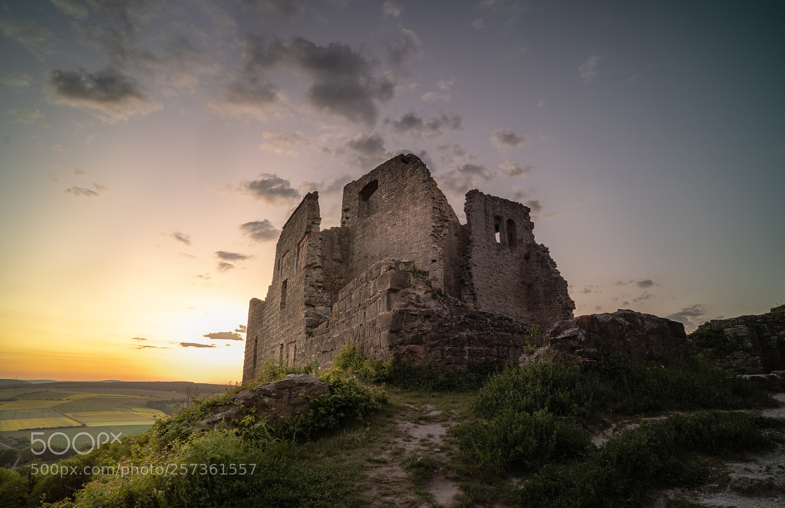 Sony a7 III sample photo. Ruin of the castle photography