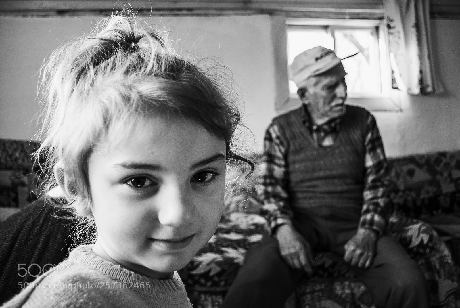 Nikon D60 sample photo. With grandfather photography