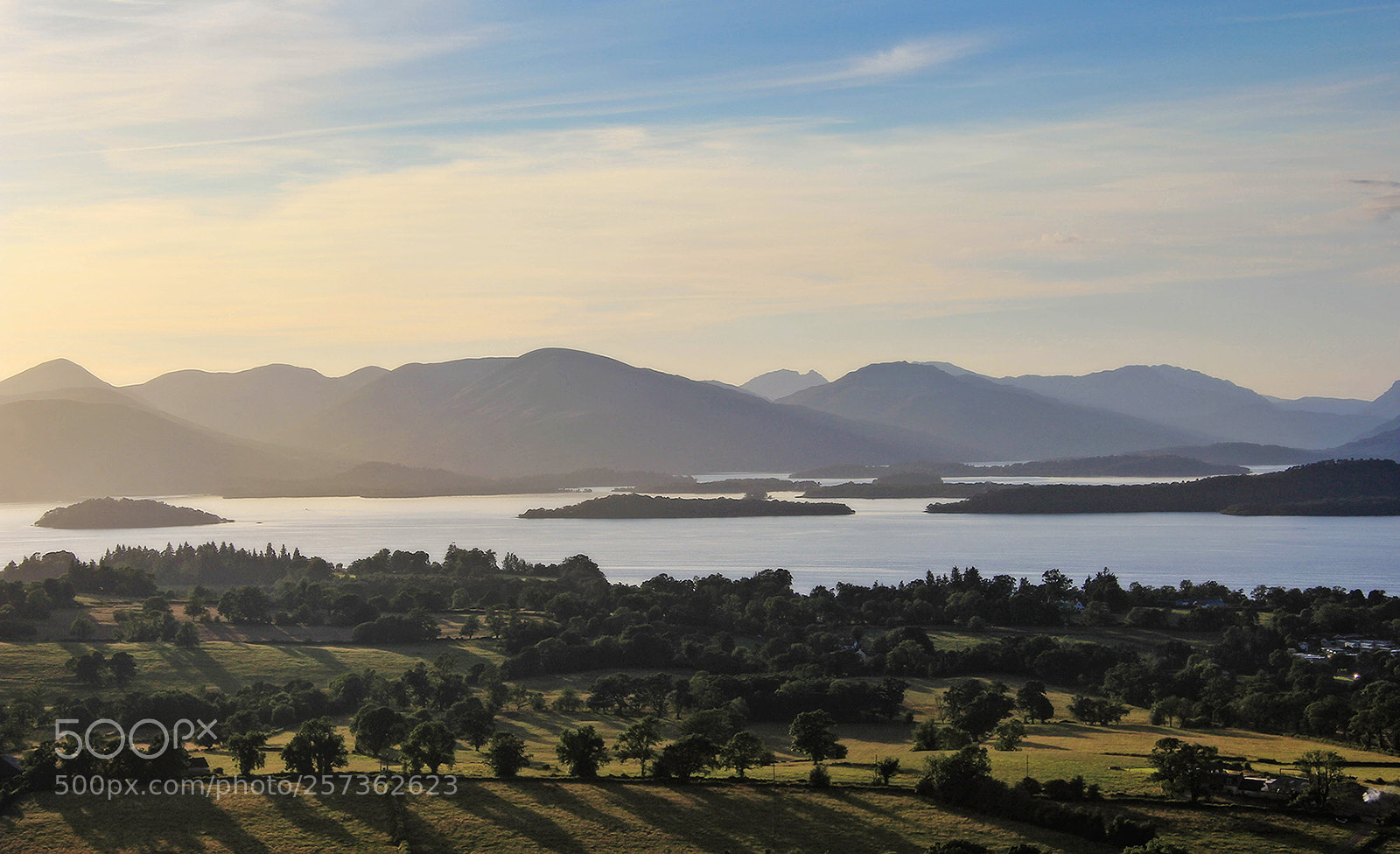 Canon EOS 60D sample photo. Duncryne hill sunset photography