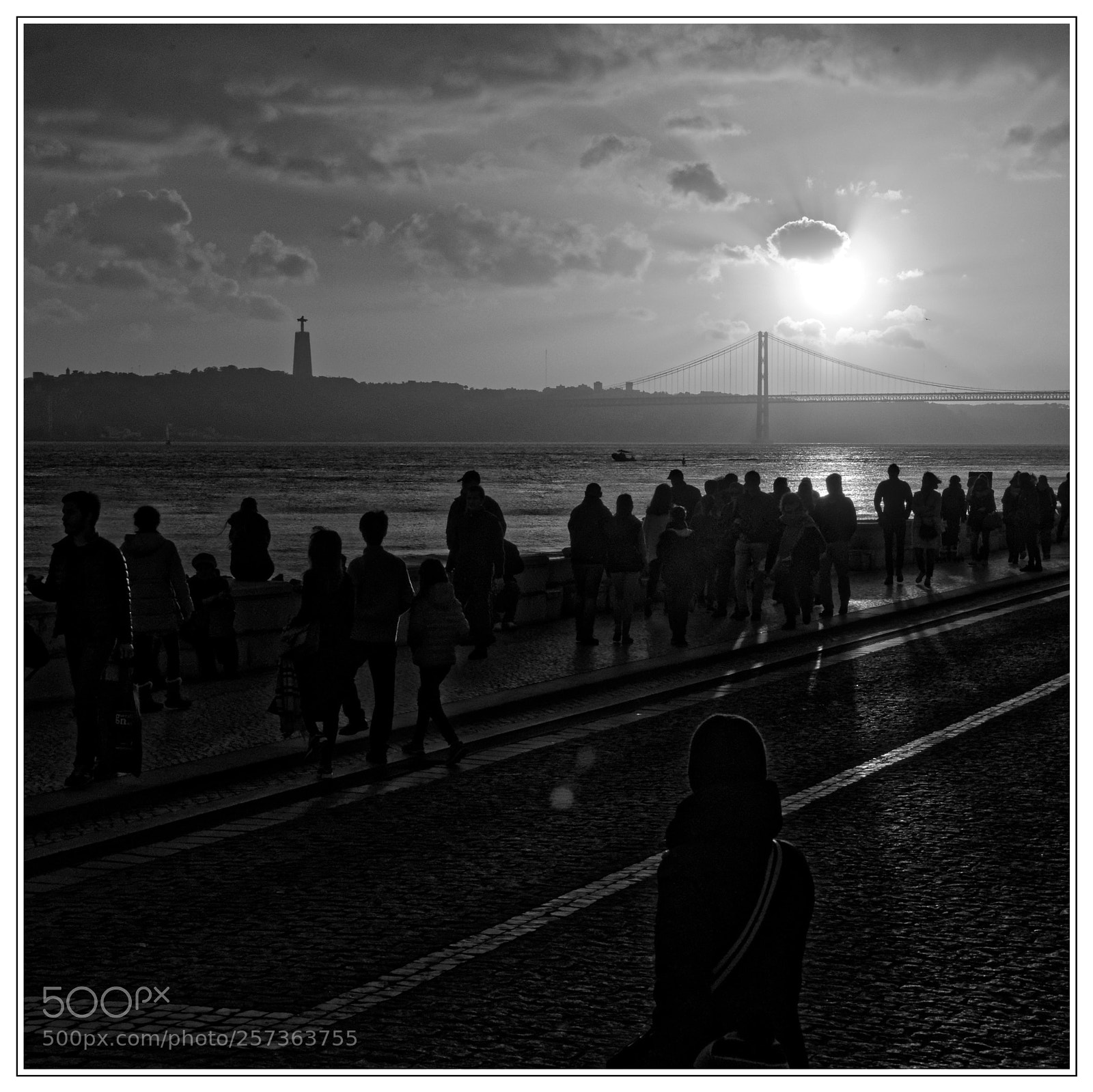 Panasonic Lumix DMC-GX7 sample photo. Sunset in lisbon photography