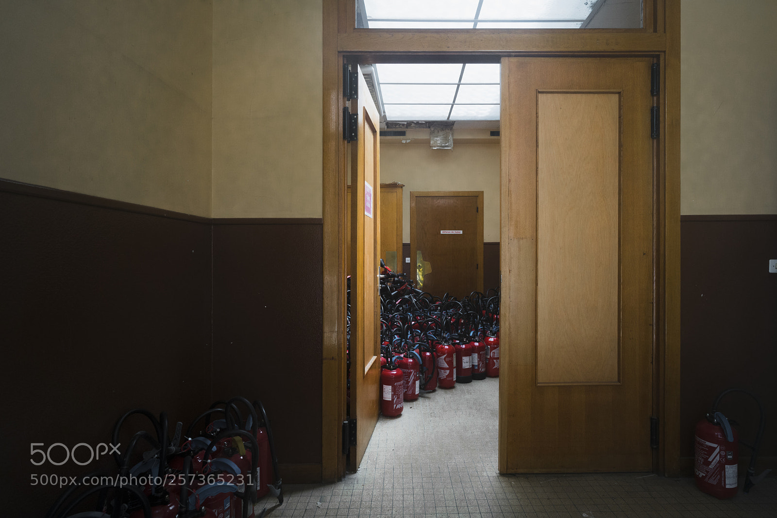 Sony a7R III sample photo. Extinguishers photography