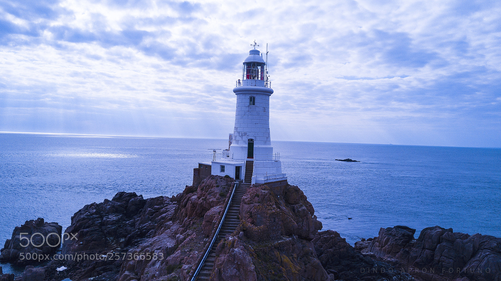 DJI FC220 sample photo. Corbiere lighthouse photography