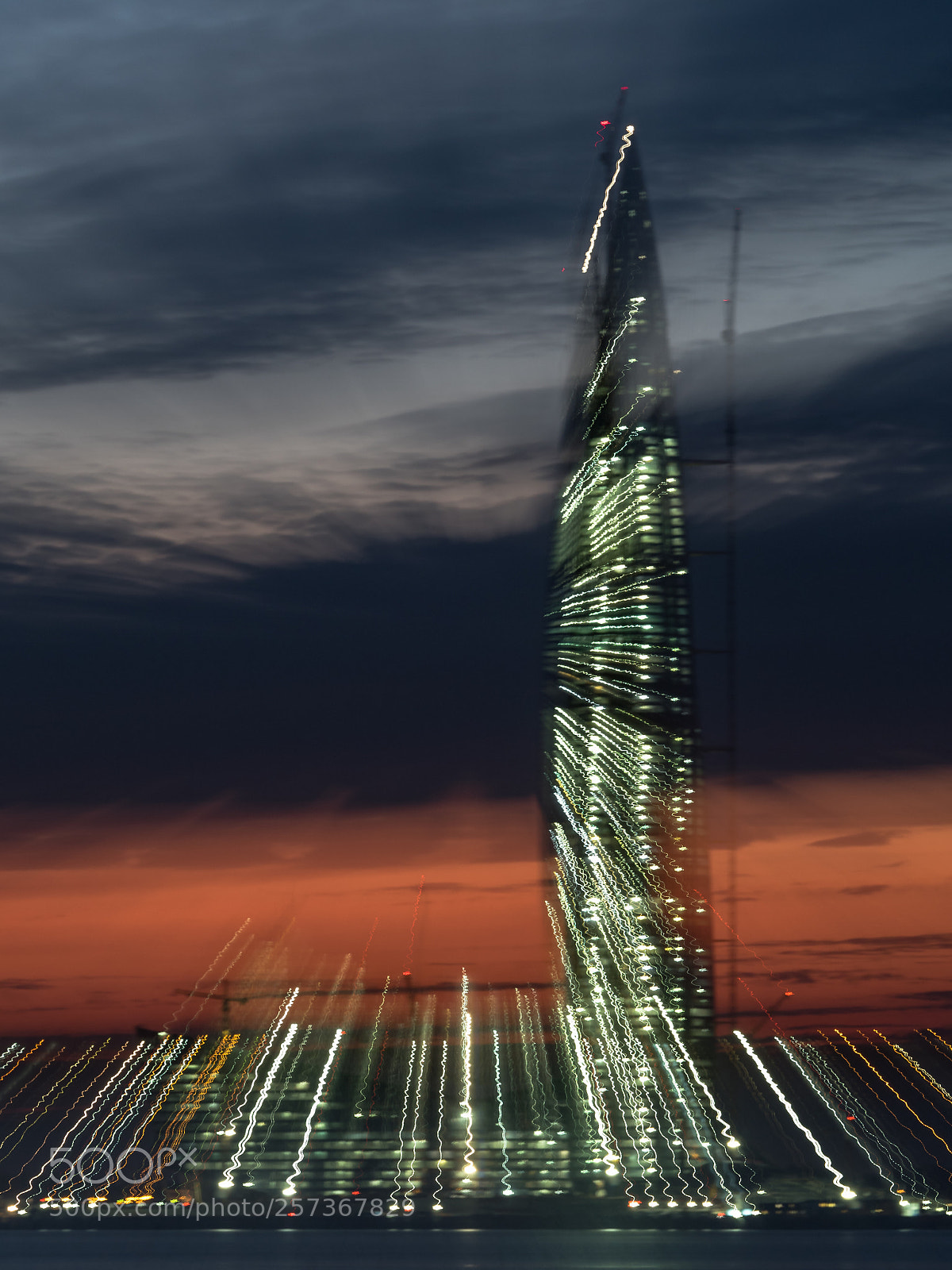 Olympus OM-D E-M5 II sample photo. Lakhta center, gazprom's main photography