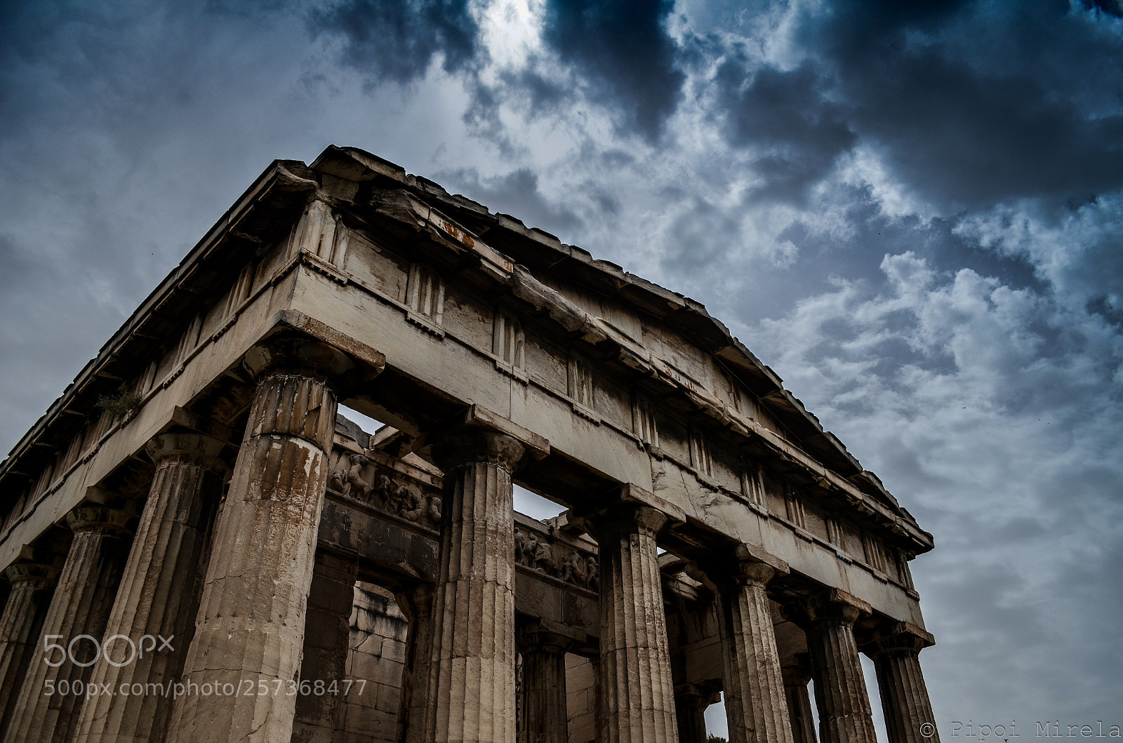 Nikon D5100 sample photo. Temple of hephaistos photography