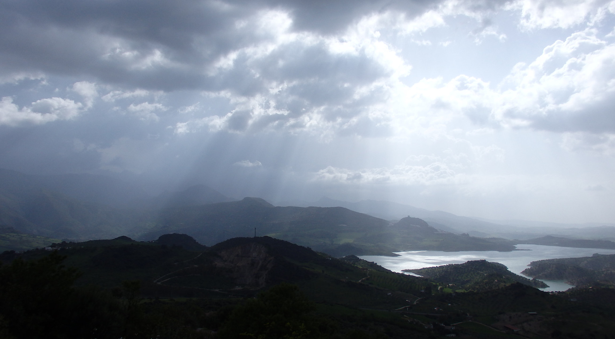 Olympus SH-60 sample photo. Embalse de zahara 2 photography