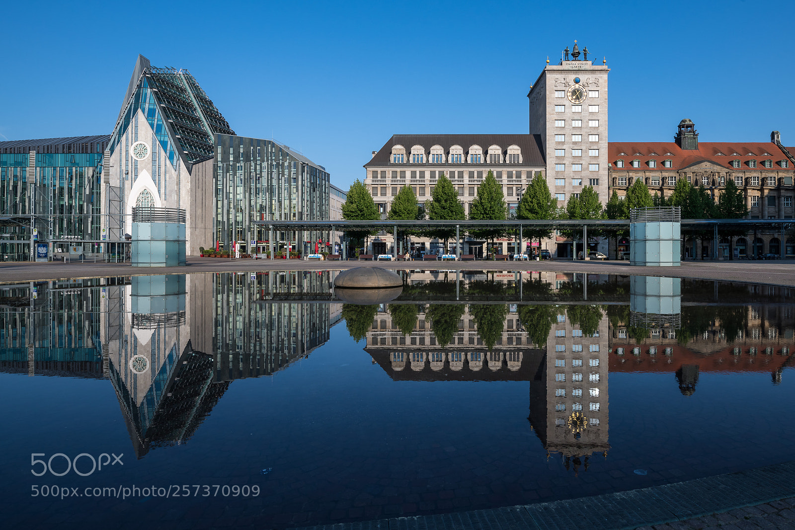 Nikon D850 sample photo. Augustplatz leipzig photography