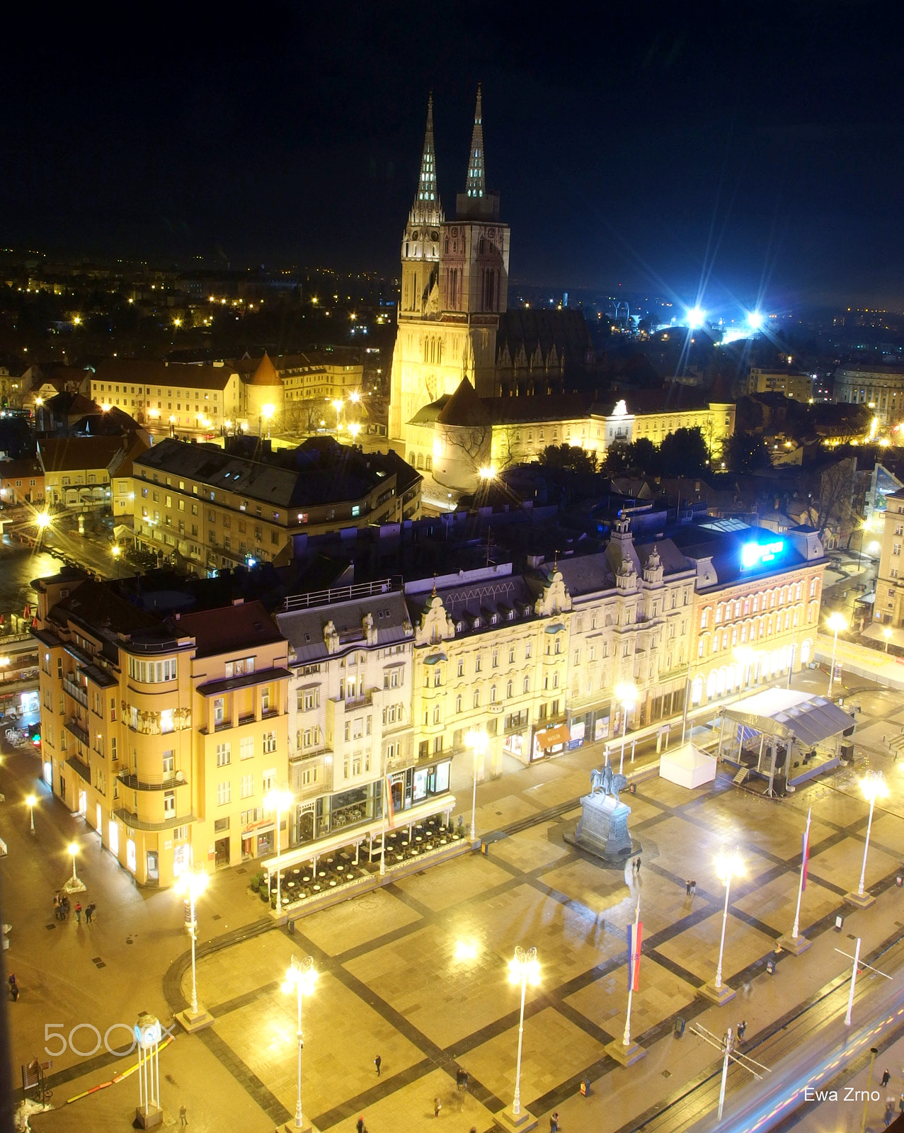 Olympus XZ-2 iHS sample photo. Zagreb from above. photography