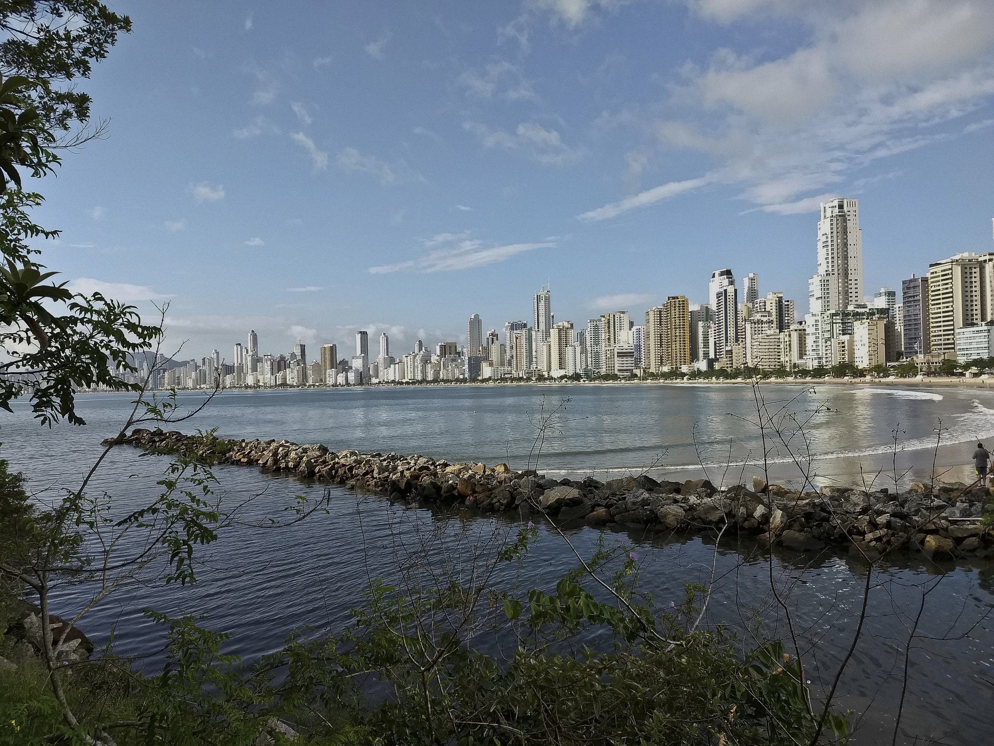 Motorola Moto Z (2) Play sample photo. A cidade vista de canto. photography