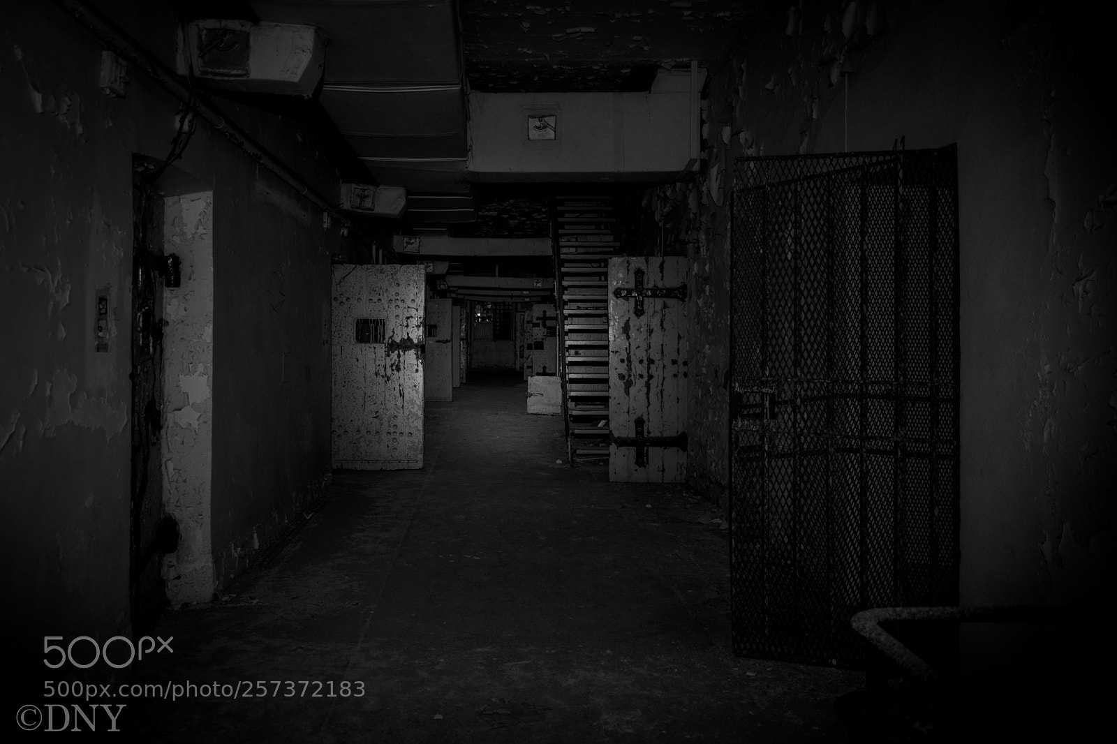 Nikon D5200 sample photo. Decay prison urbex photography