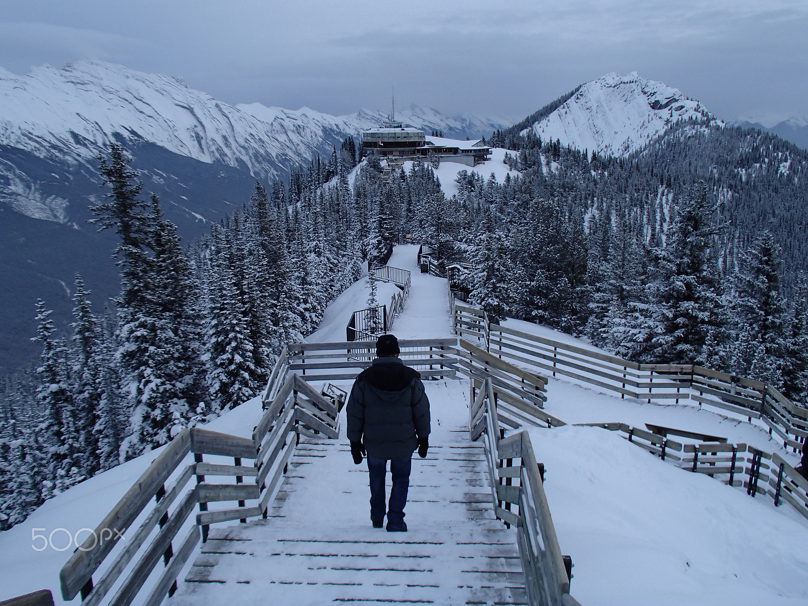 Olympus TG-820 sample photo. Sulphur mountain, banff national park - canada photography