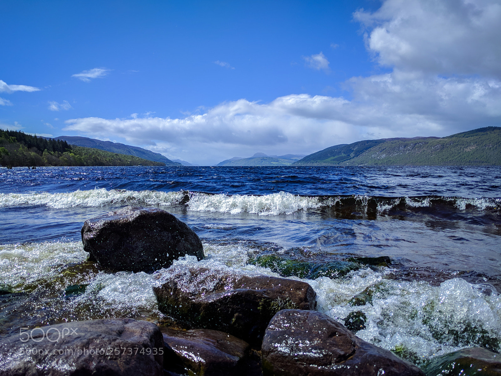 Google Nexus 6P sample photo. Loch ness photography