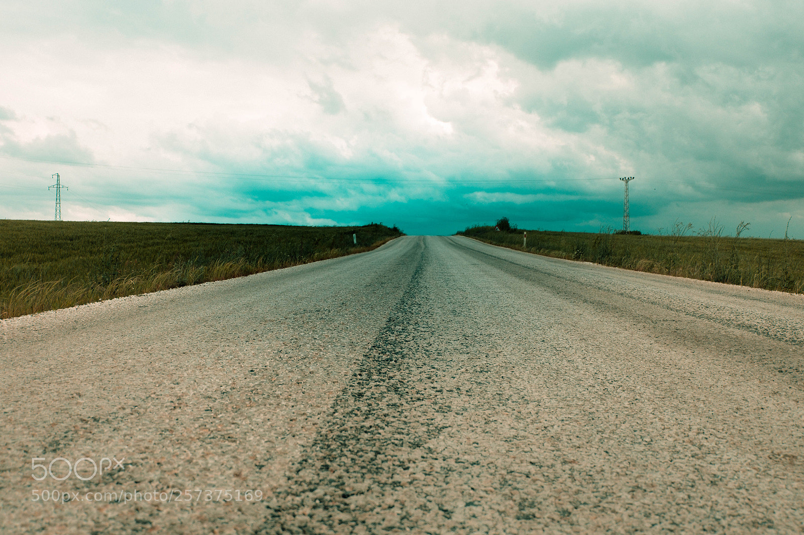 Fujifilm X-E2 sample photo. Lonely road photography