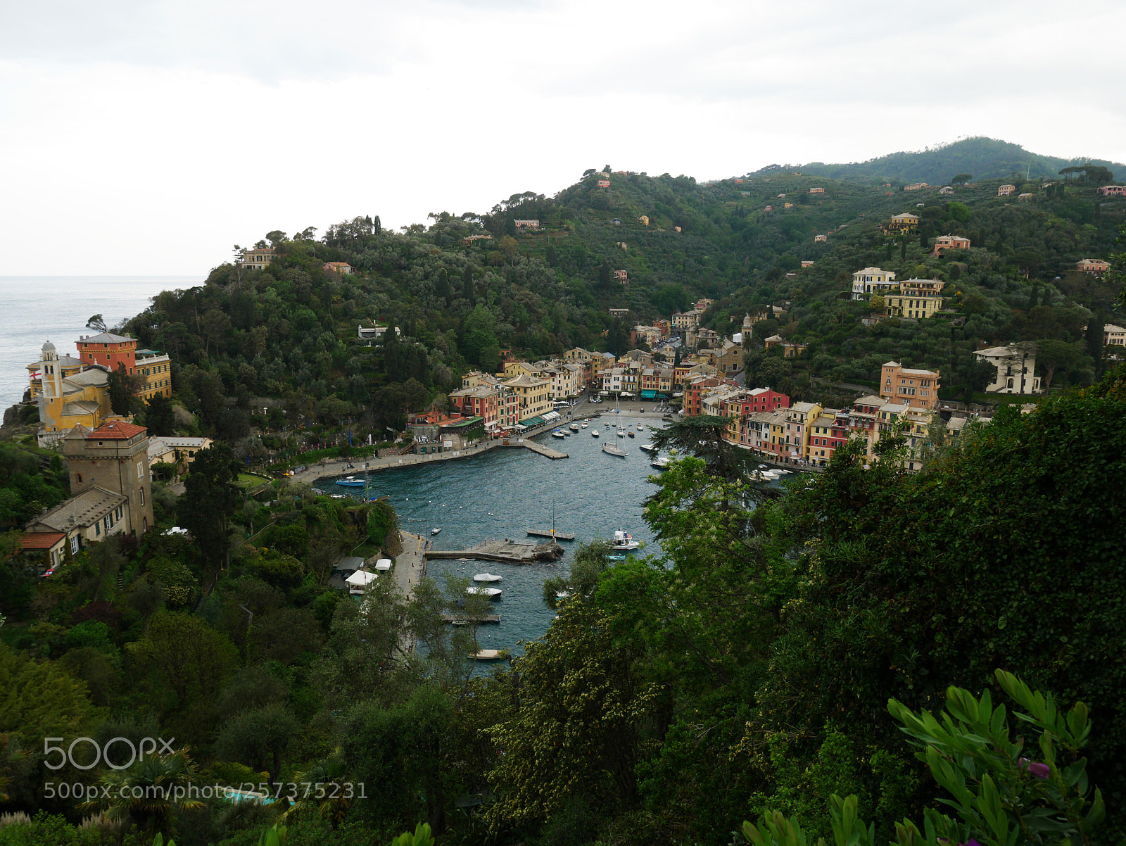 Panasonic Lumix DMC-GX85 (Lumix DMC-GX80 / Lumix DMC-GX7 Mark II) sample photo. Portofino harbour photography