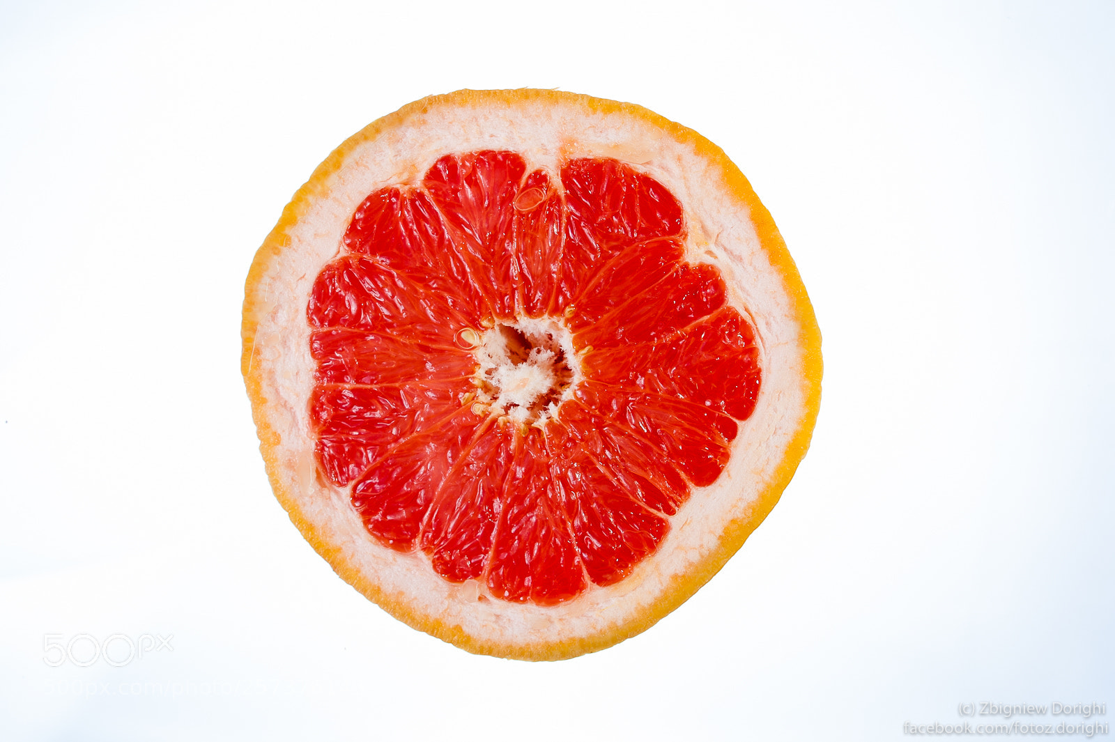 Nikon D700 sample photo. Grapefruit photography