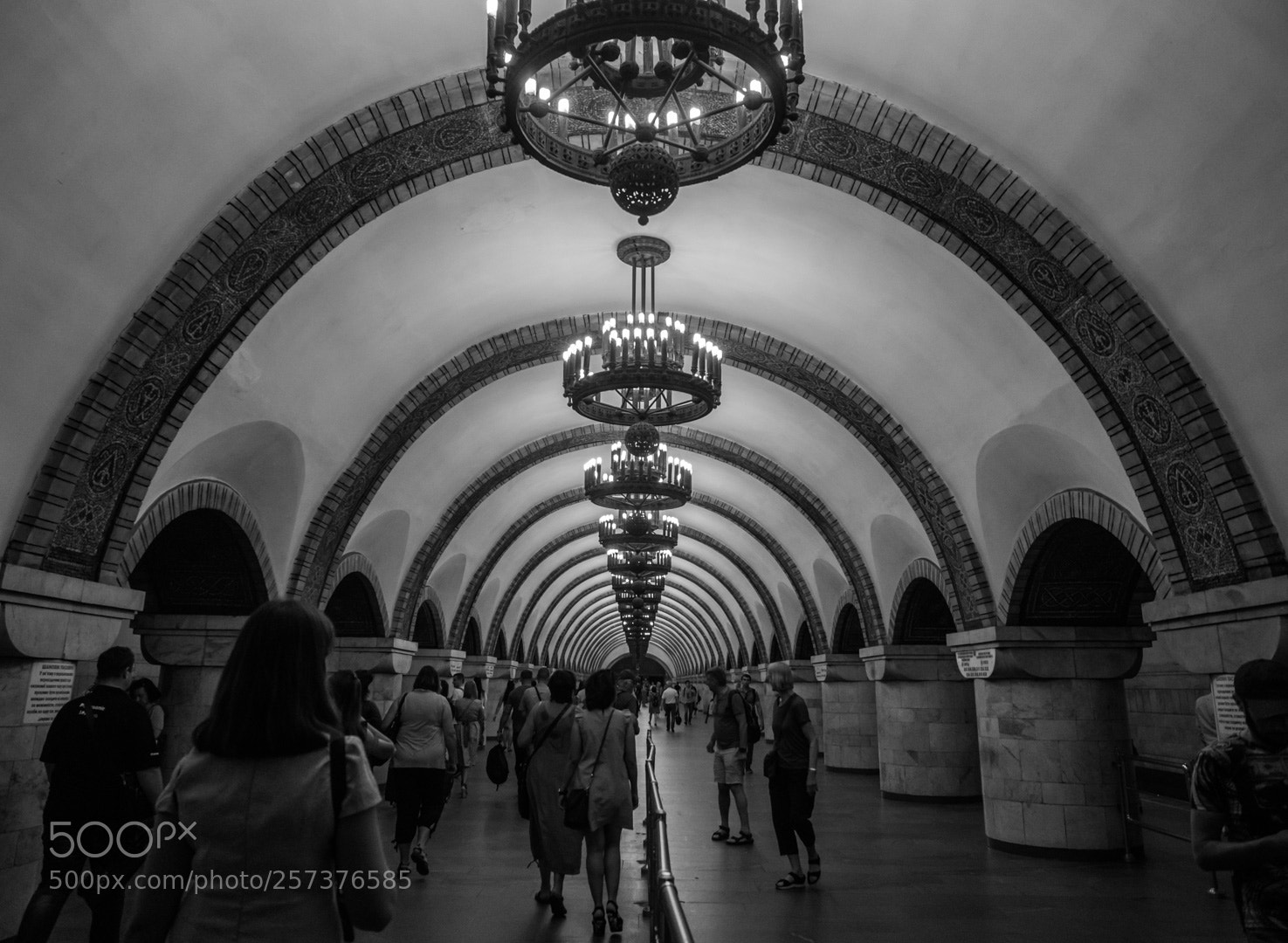 Olympus OM-D E-M1 sample photo. Metro in kiev photography
