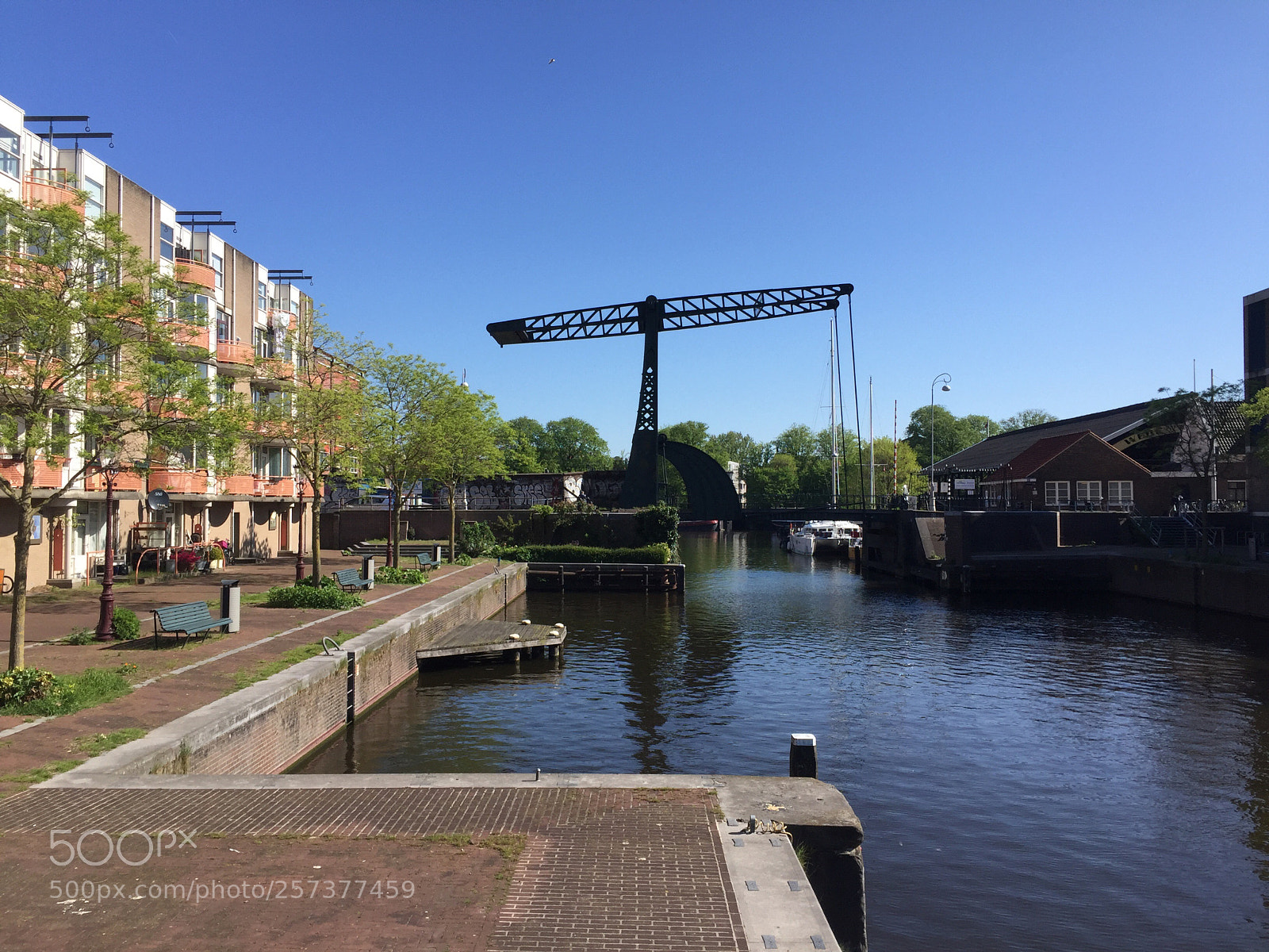Apple iPhone 6 sample photo. Kadijk brug photography