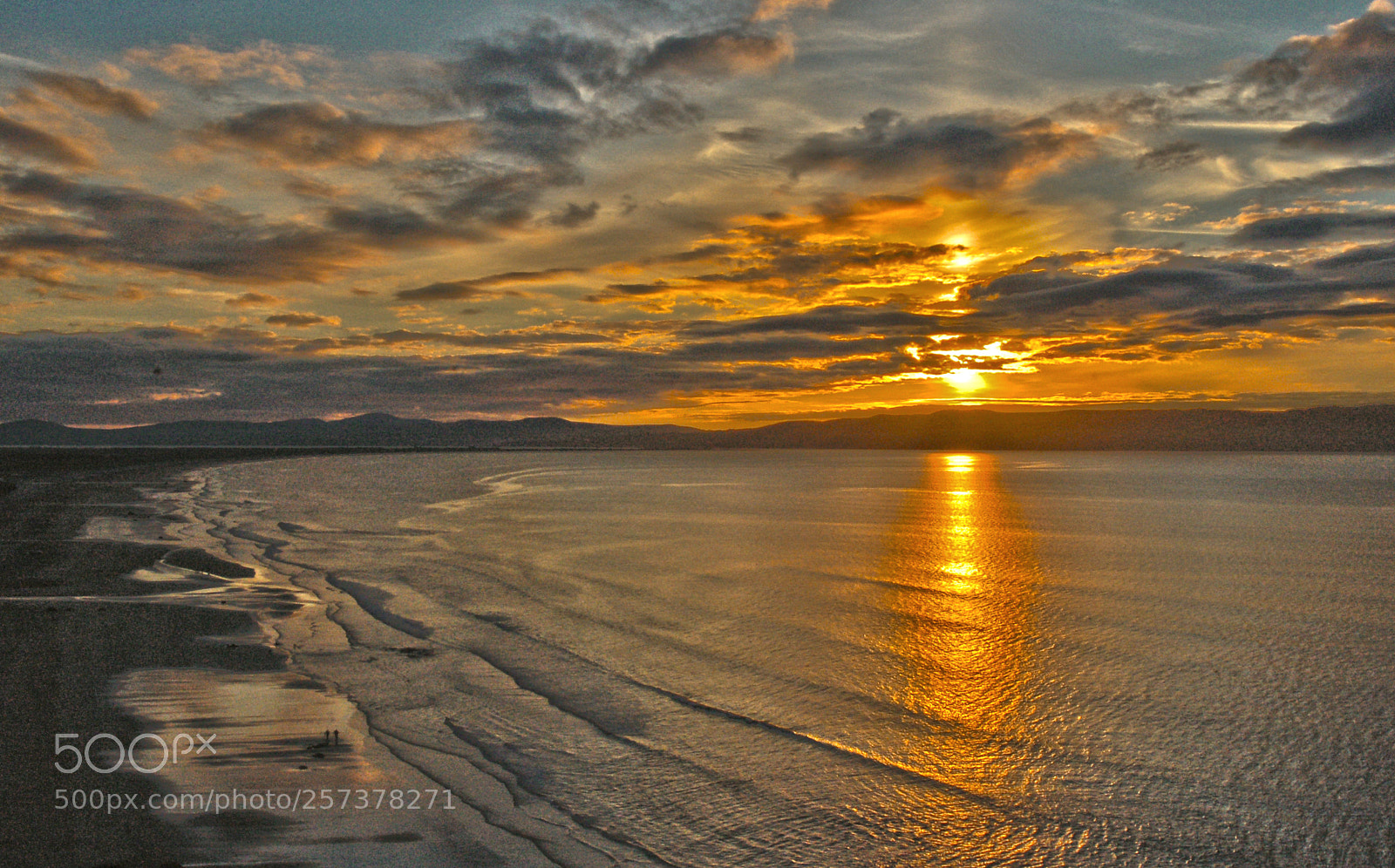 Nikon D50 sample photo. Sunset in mussenden temple photography