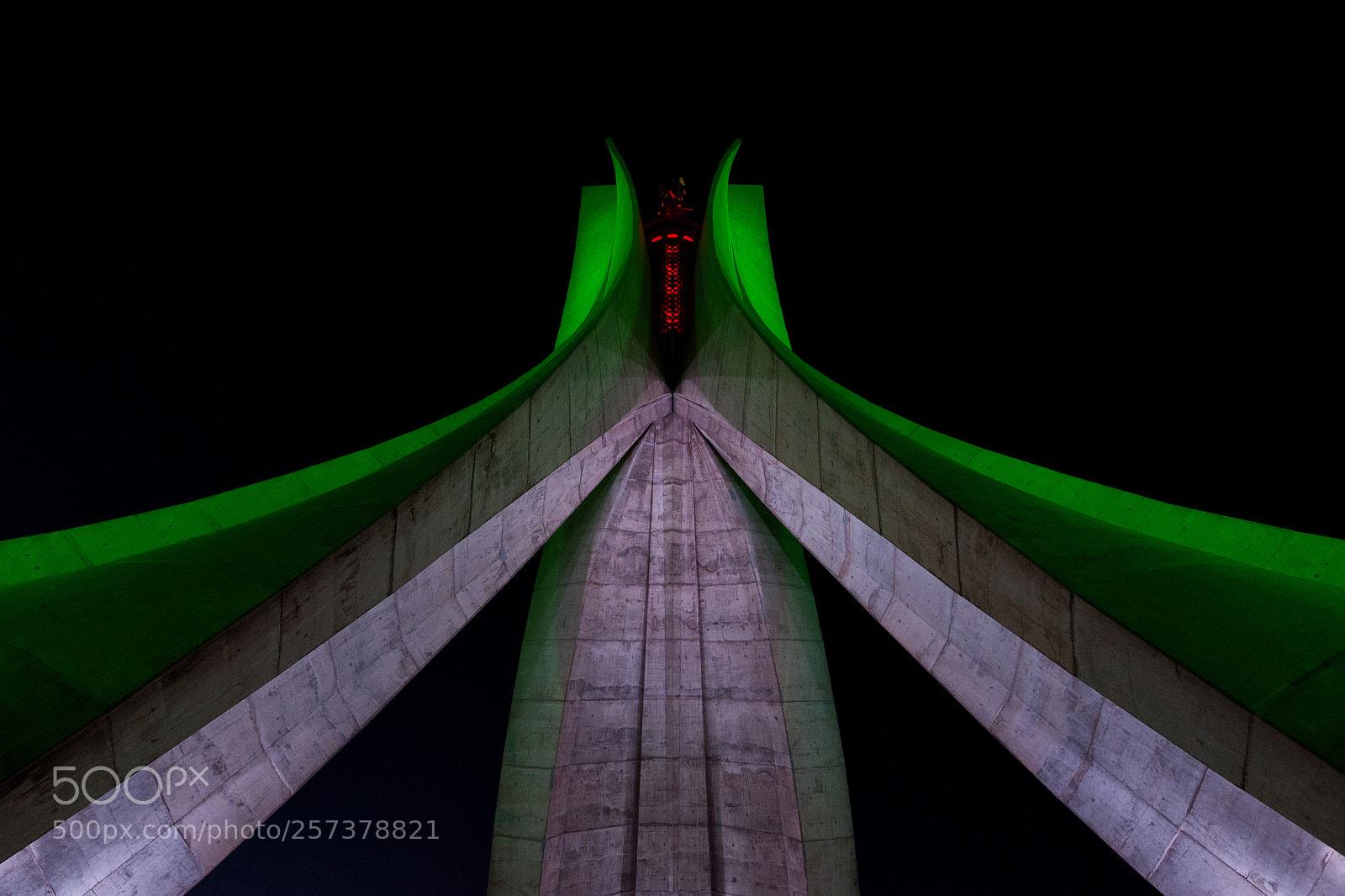 Nikon D5500 sample photo. Martyrs' memorial - algiers photography