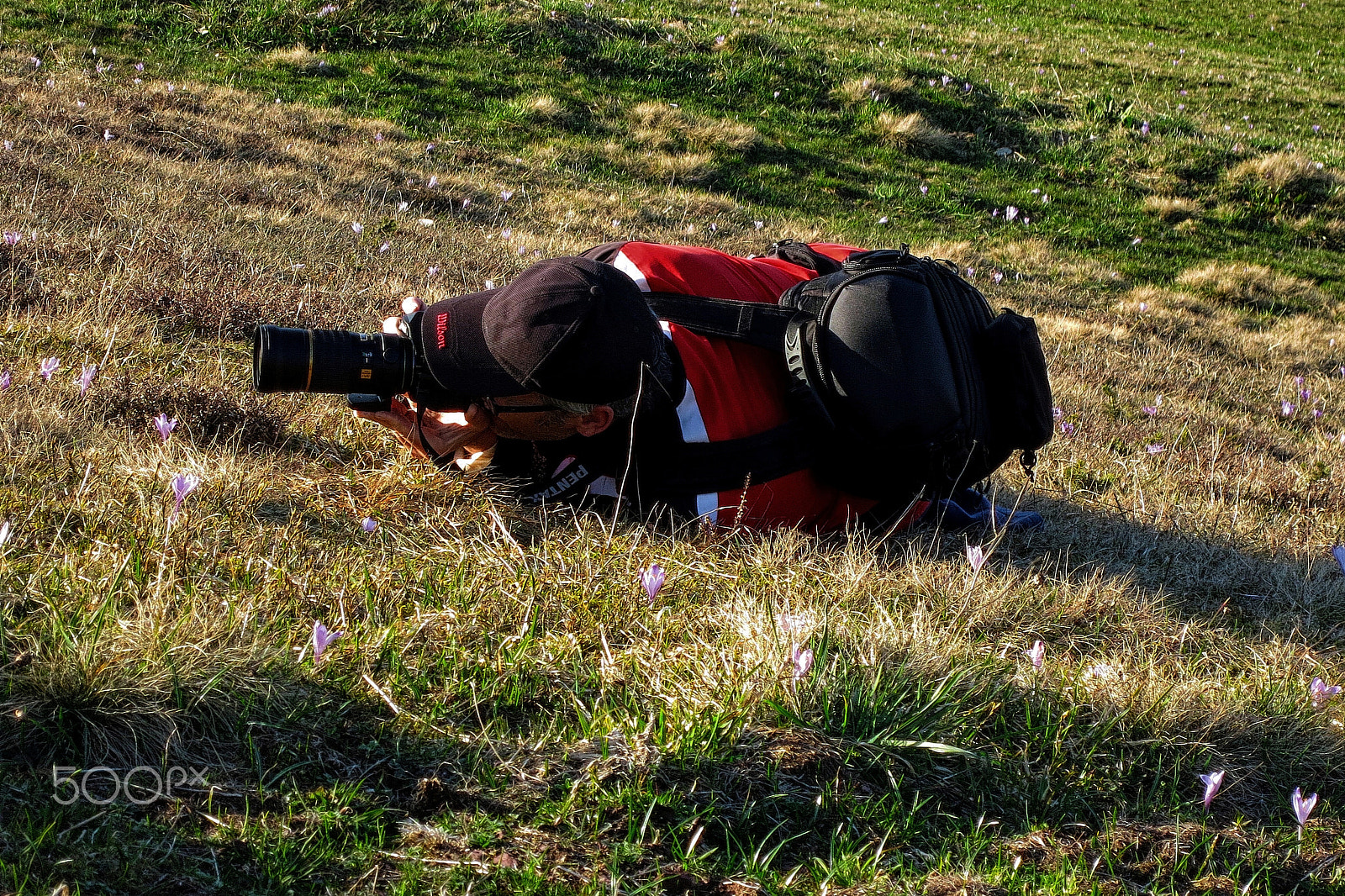 Canon PowerShot S110 sample photo. Man at work photography