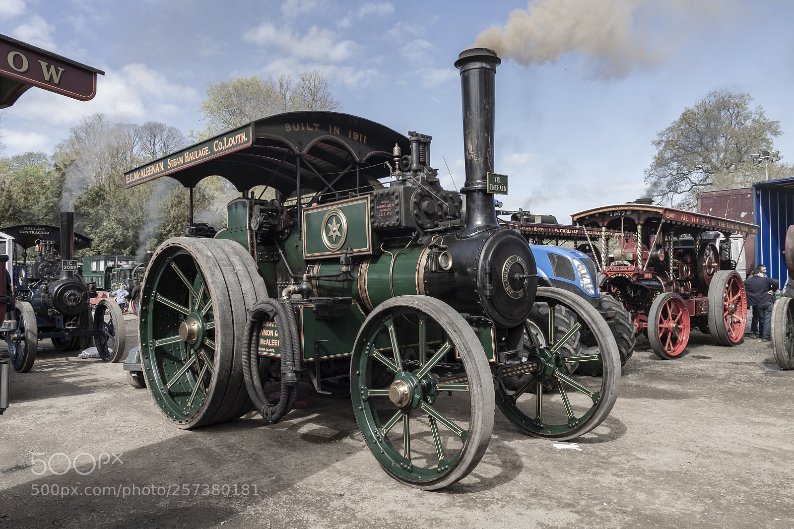 Canon EOS 50D sample photo. Working traction engine photography