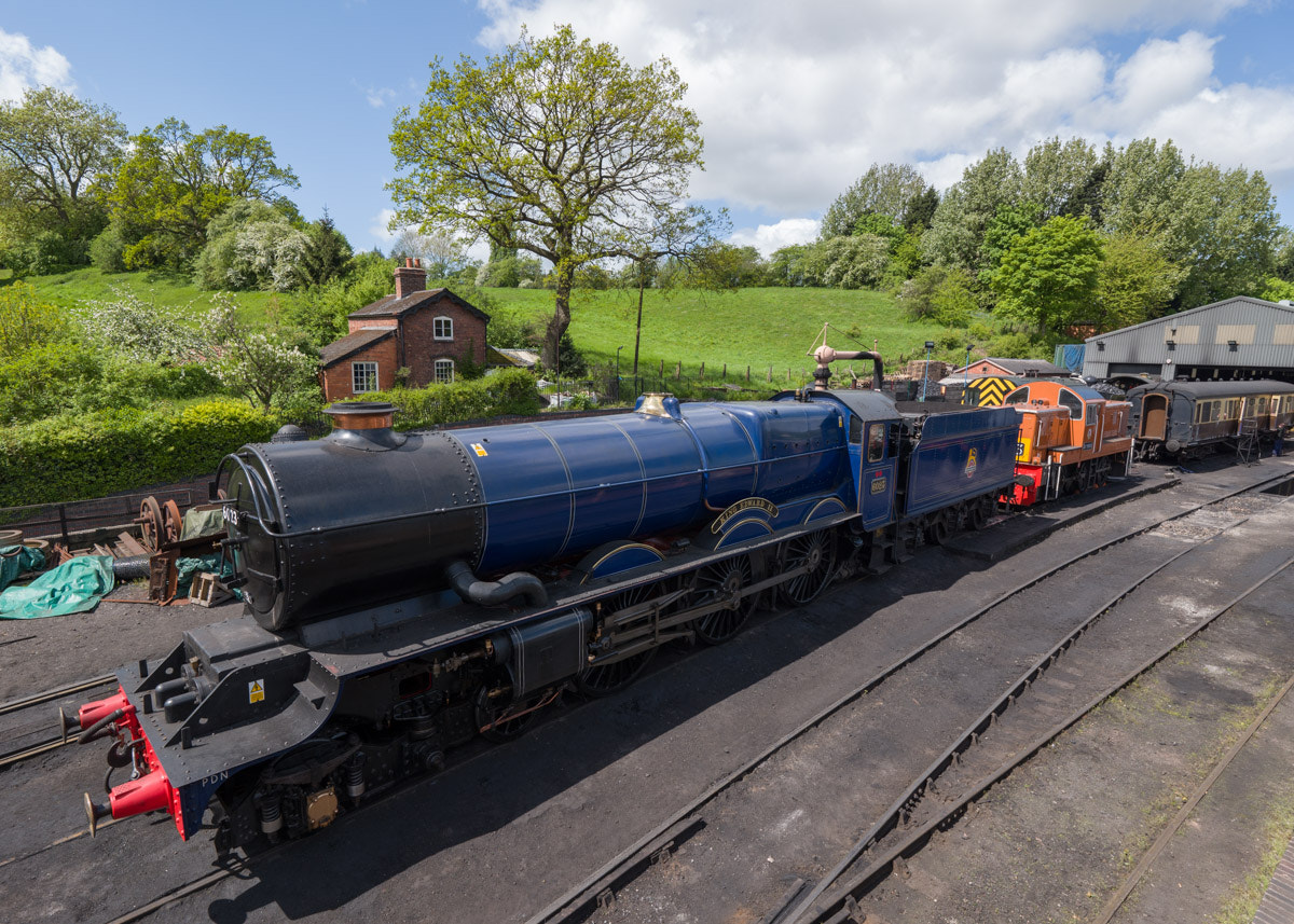 Leica CL sample photo. Severn valley railway photography