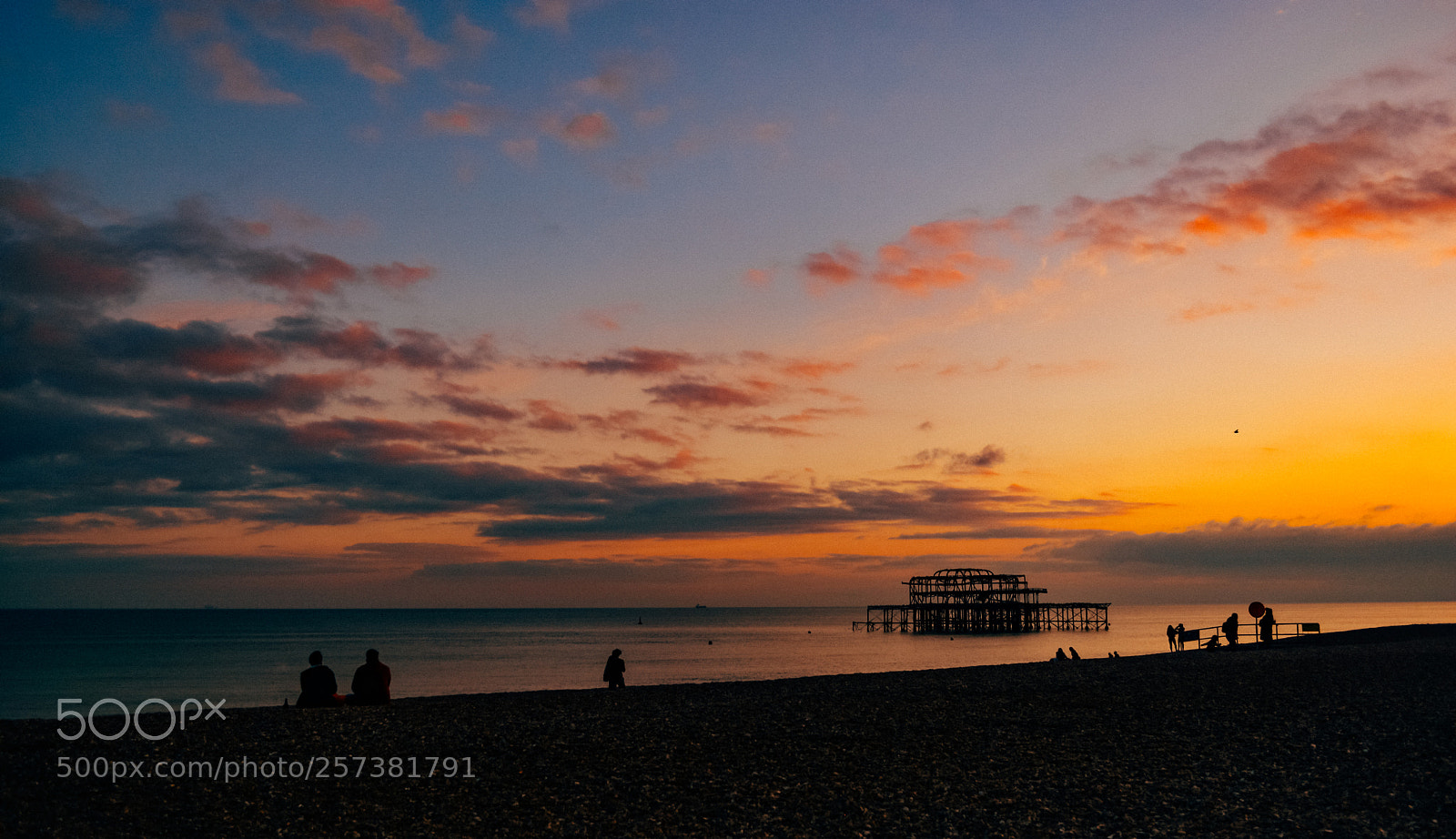 Nikon D5200 sample photo. Evening in brighton photography