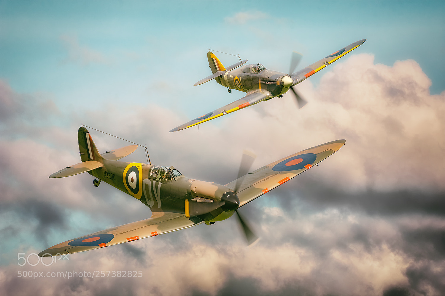Nikon D7200 sample photo. Spitfire & hurricane photography