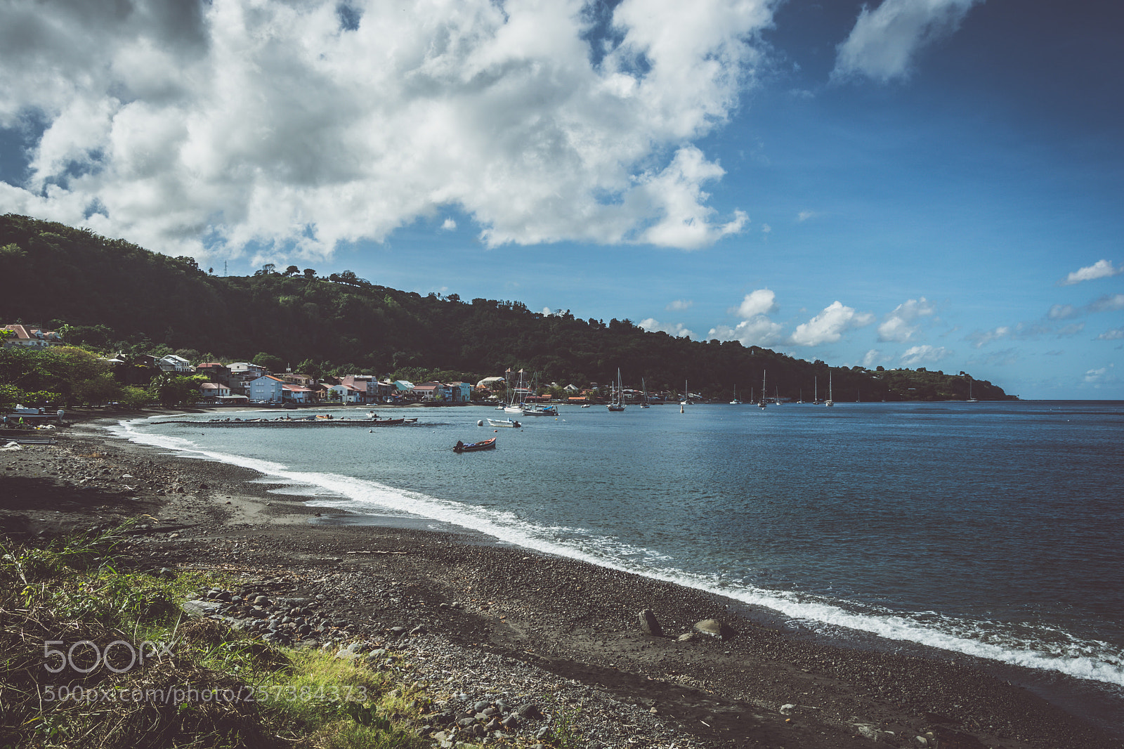 Nikon D5200 sample photo. Saint-pierre beach, martinique photography