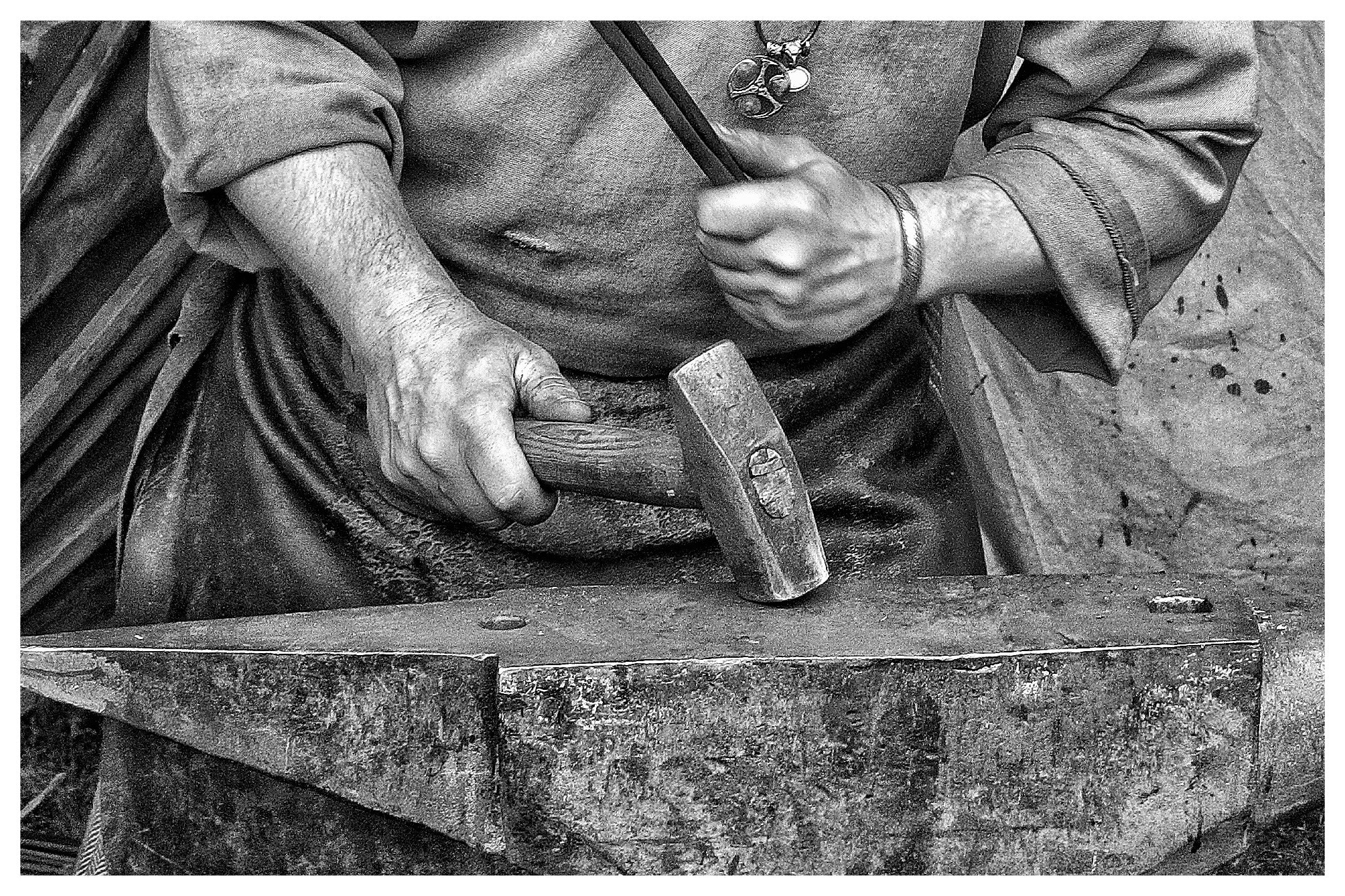 Canon PowerShot G10 sample photo. Der schmied vi / handwerk photography