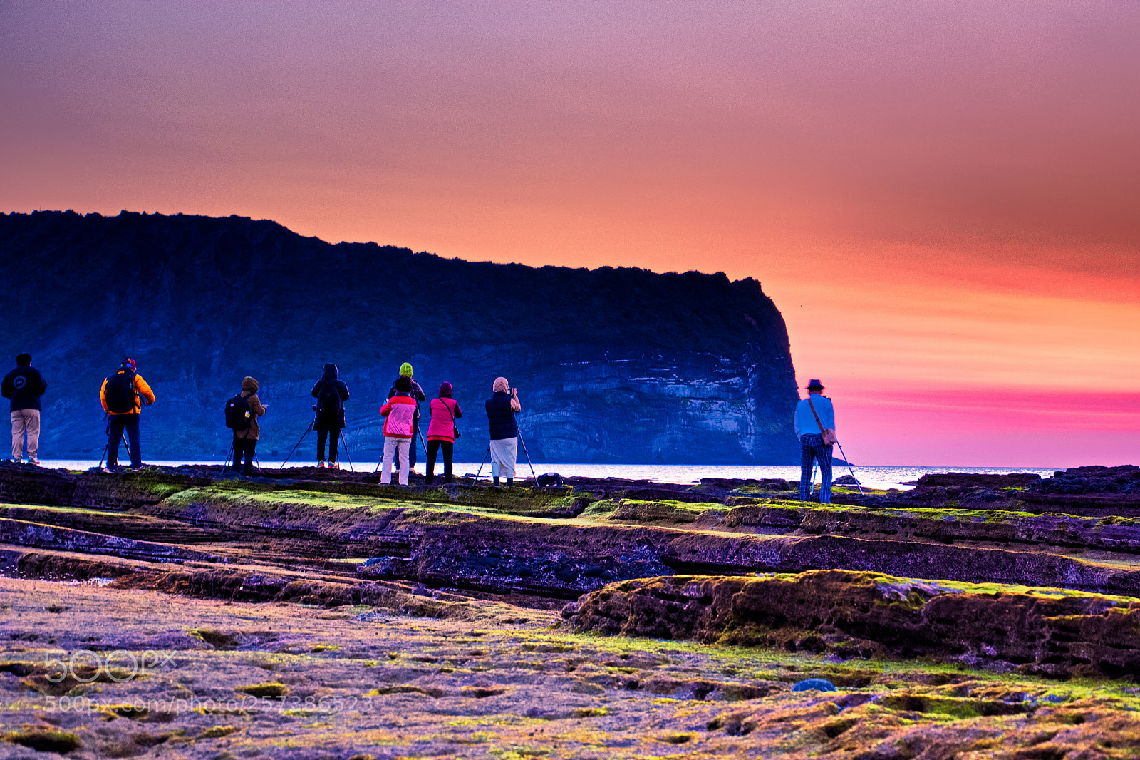 Nikon D5500 sample photo. The wait of dawn photography