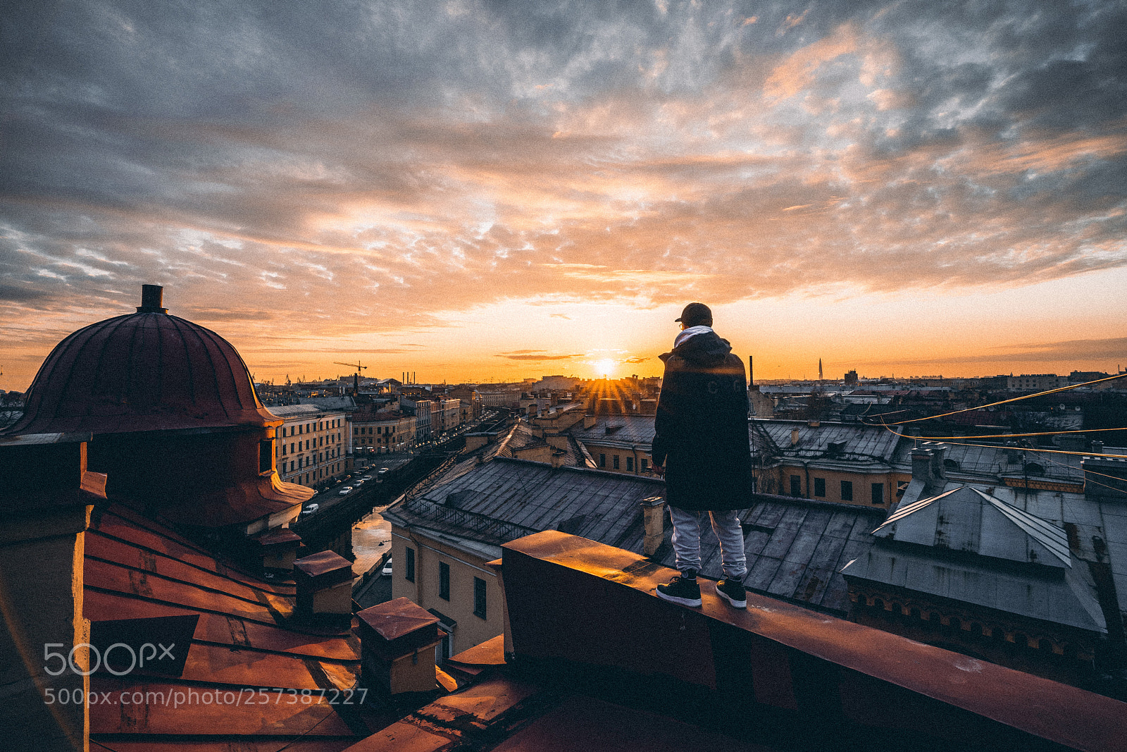 Sony a7 II sample photo. Sunset in saint-petersburg photography