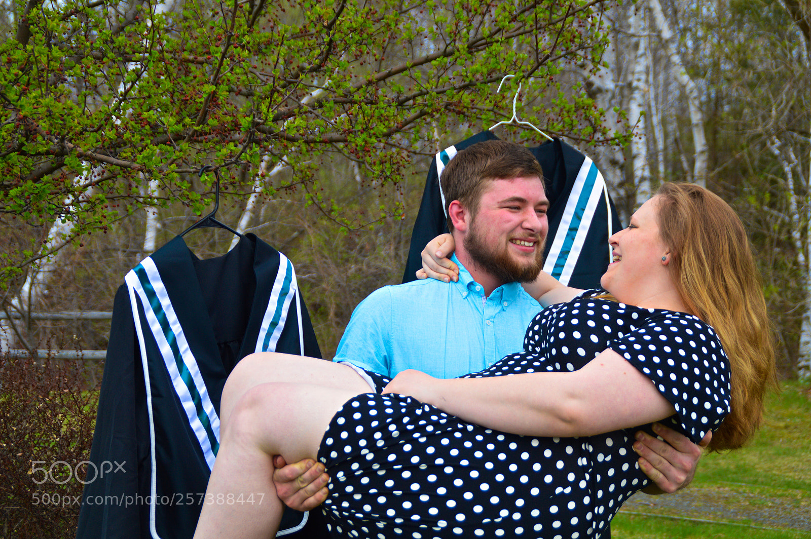 Nikon D3200 sample photo. Young love at graduation photography