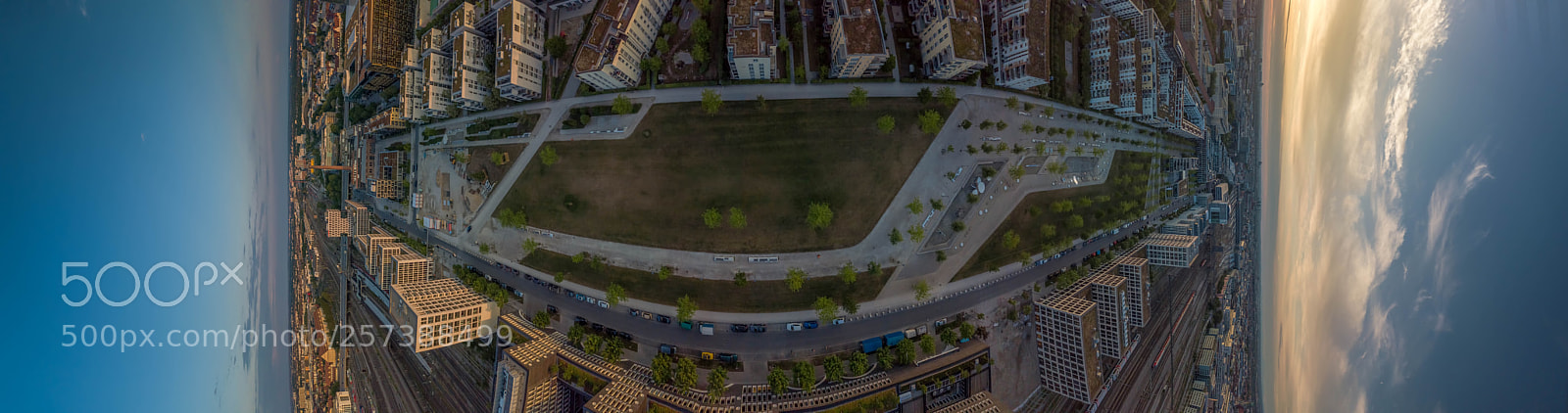 DJI FC220 sample photo. München doppelskypano photography