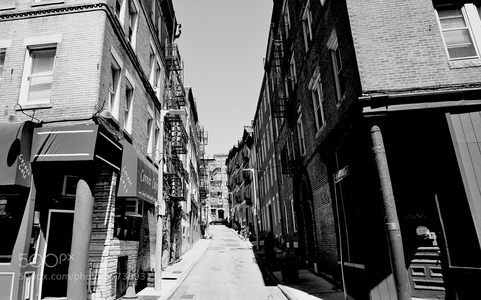 Sony a6500 sample photo. A street in bostons photography