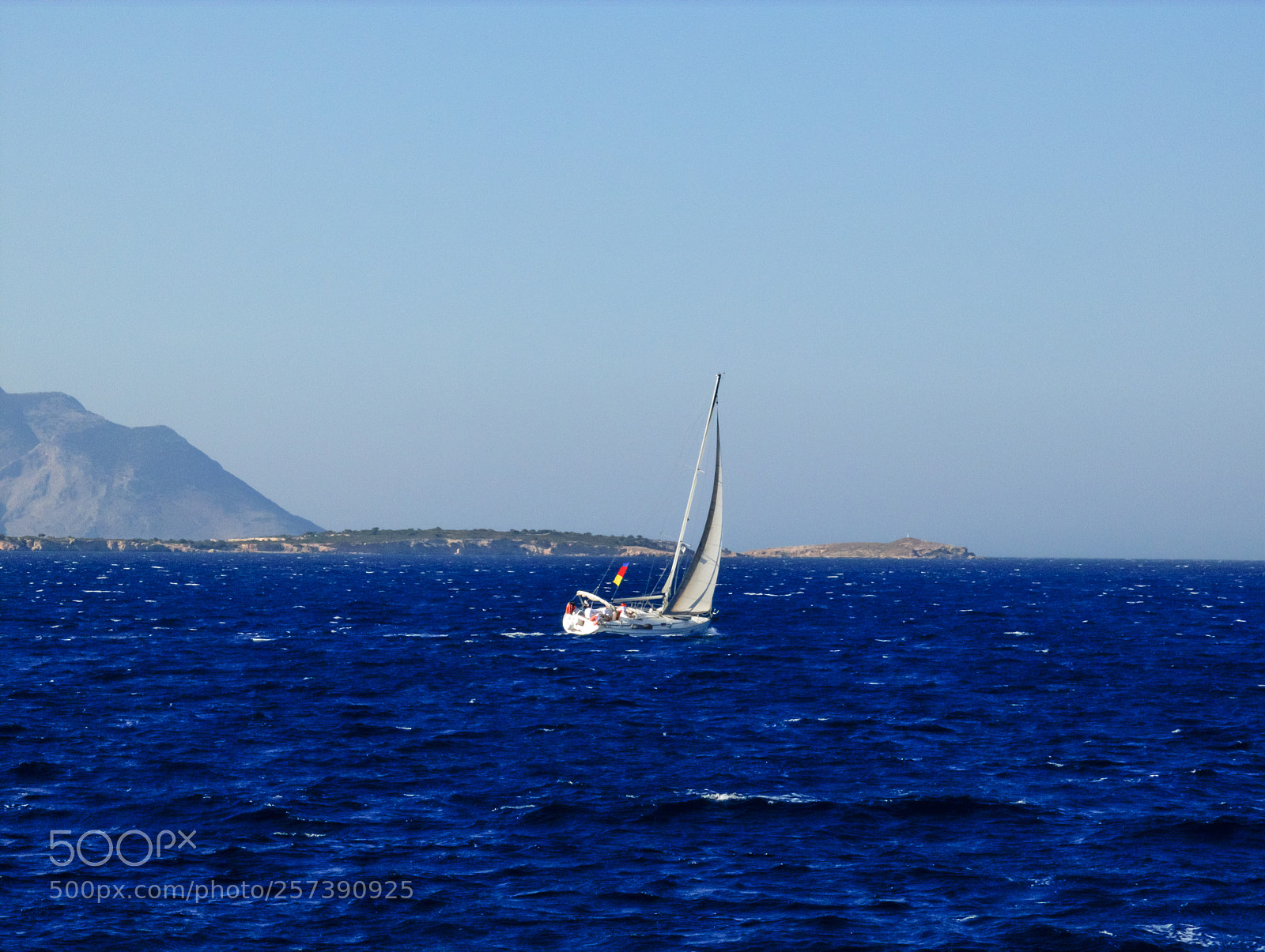 Canon PowerShot G15 sample photo. Sailboat in dodecanese islands photography