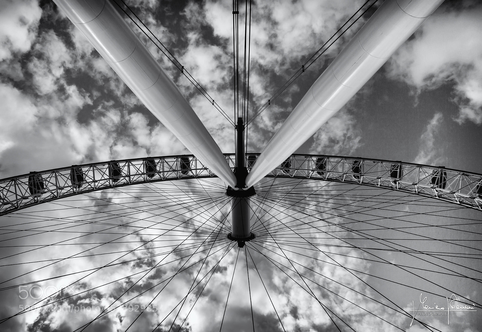 Canon EOS 7D sample photo. London eye photography