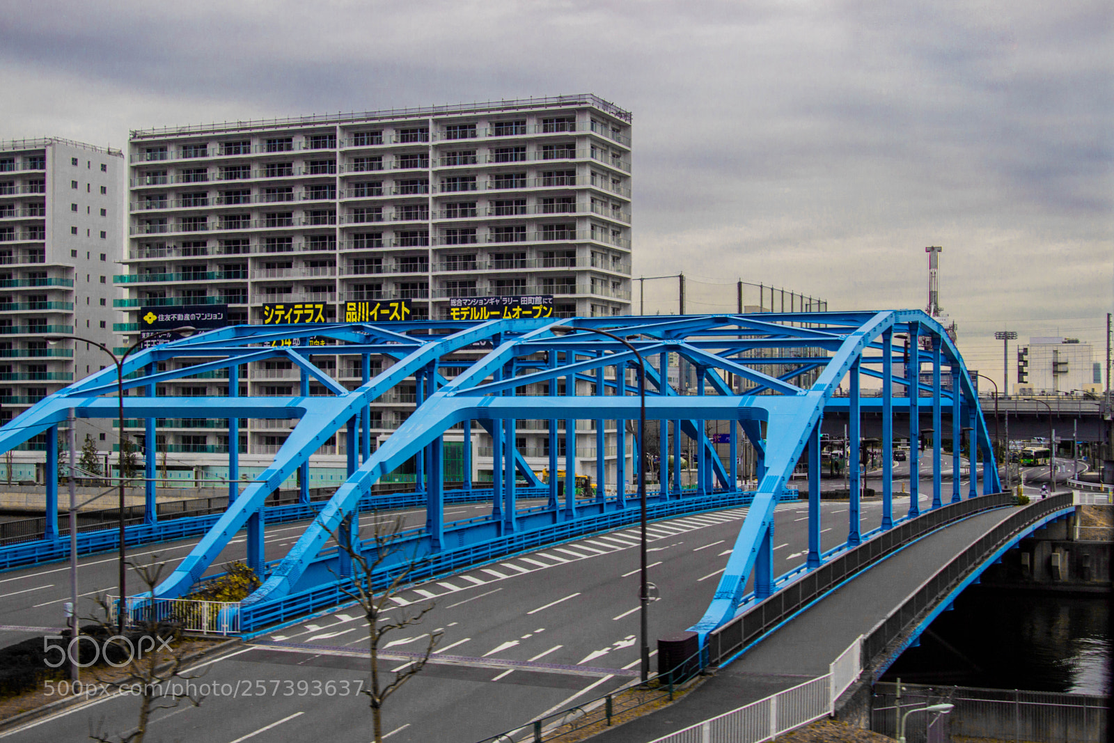 Canon EOS 600D (Rebel EOS T3i / EOS Kiss X5) sample photo. Japan blue bridge photography