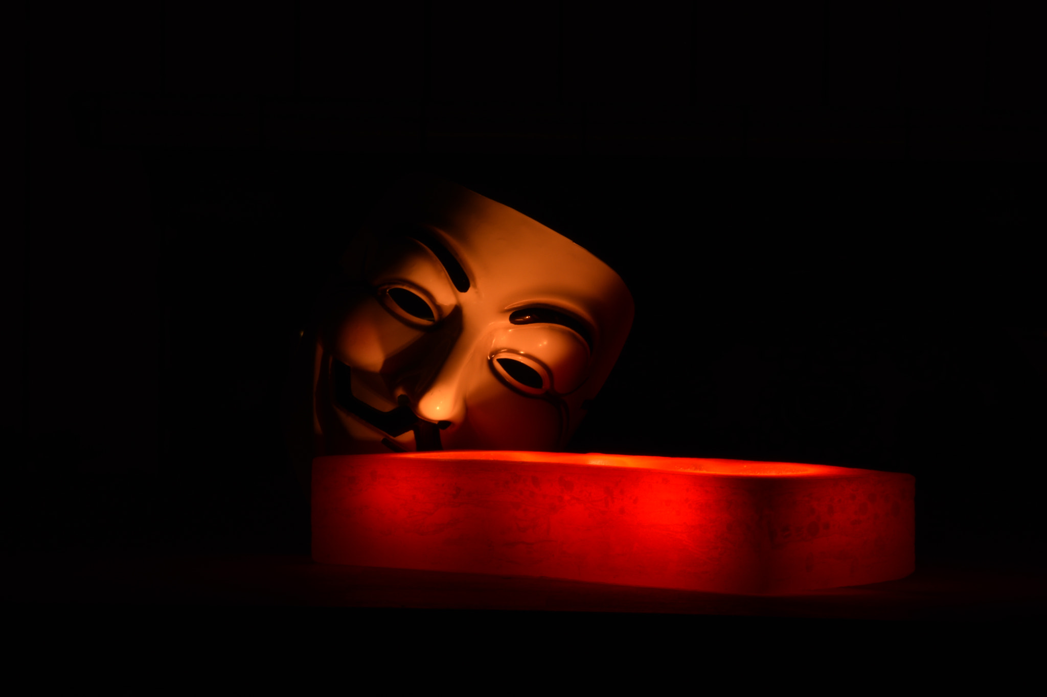 Nikon D3300 sample photo. Anonymous mask photography