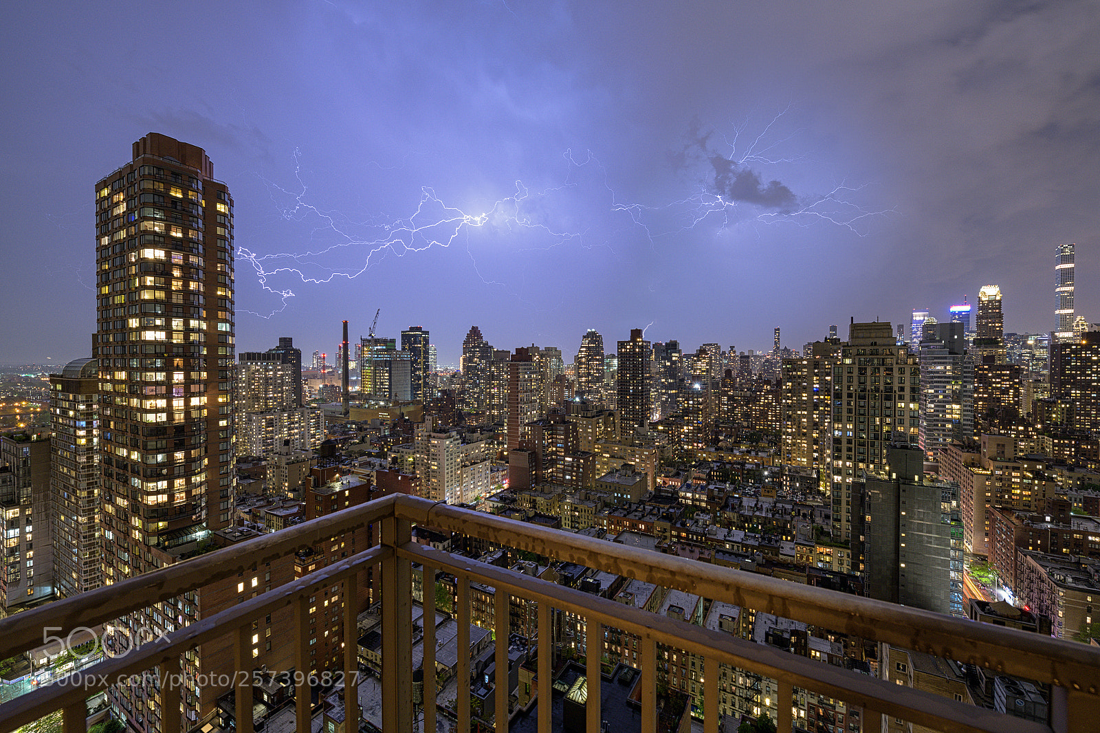 Nikon D850 sample photo. Summer lightning photography