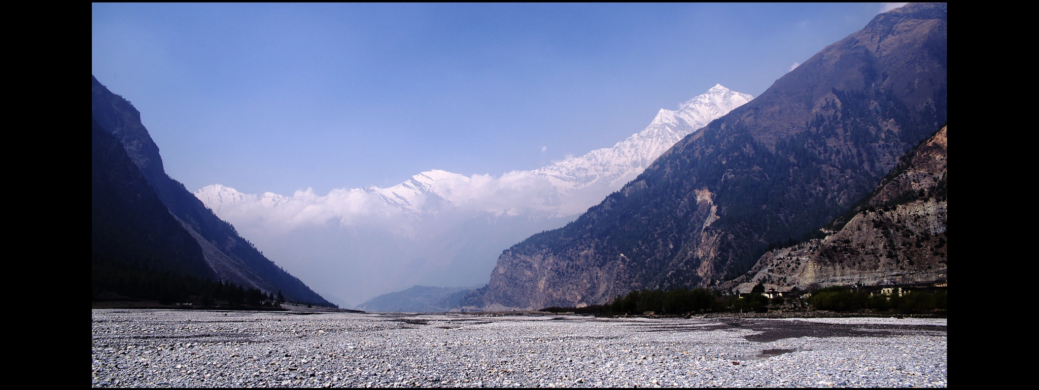 Sony Alpha DSLR-A900 sample photo. Dhaulagiri mt (8,091m)--marupa 3200m photography