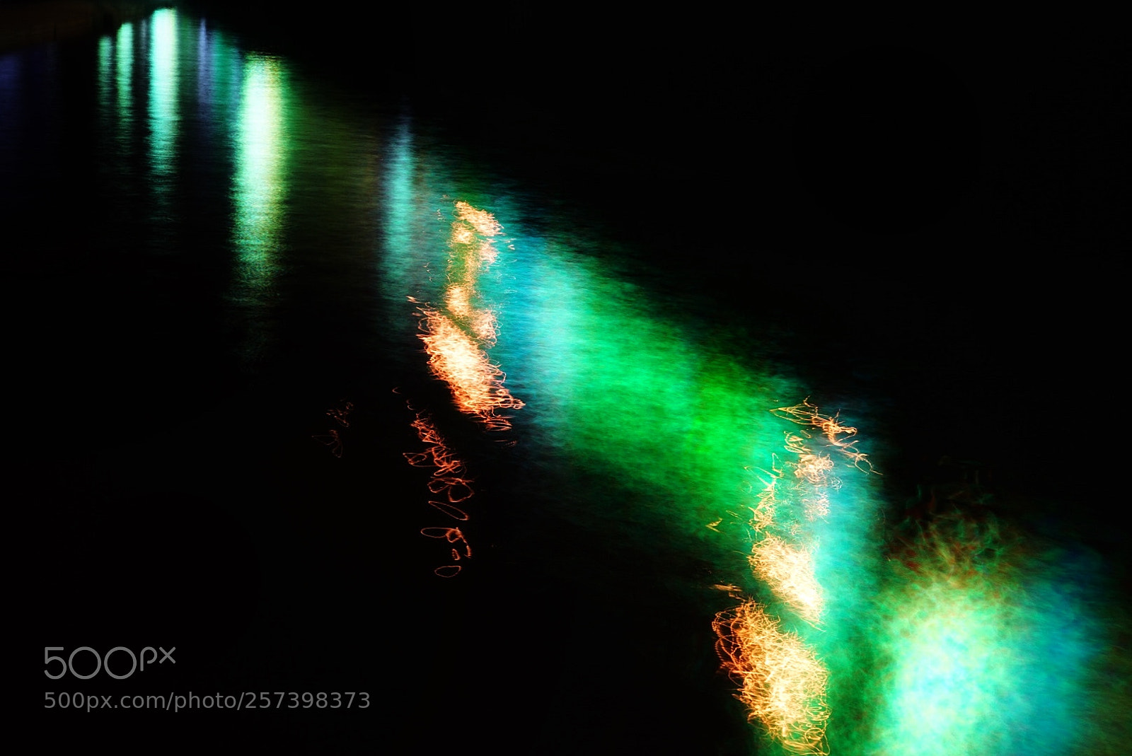 Sony a7 II sample photo. Night water photography