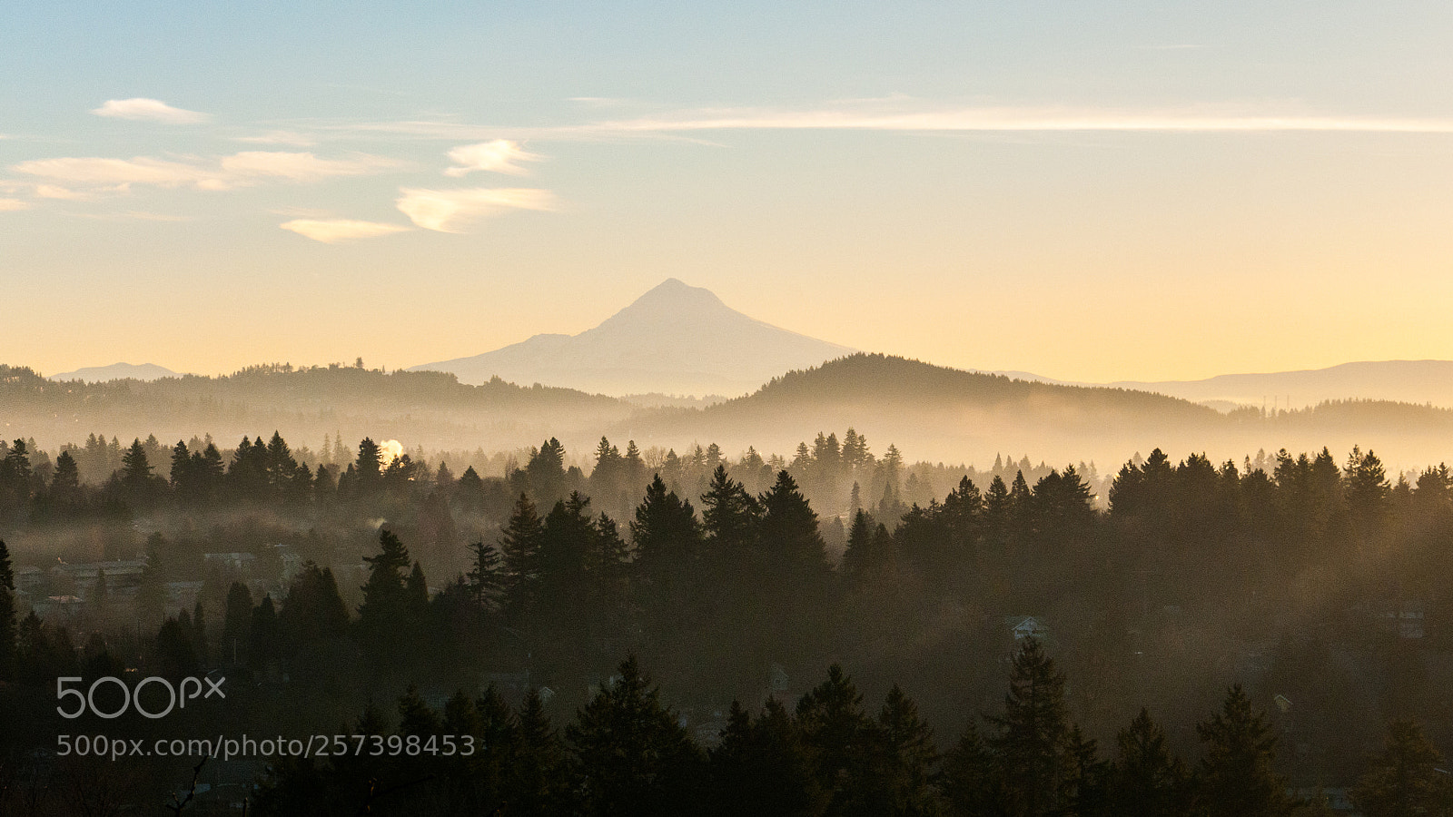 Nikon D300 sample photo. Mt hood photography