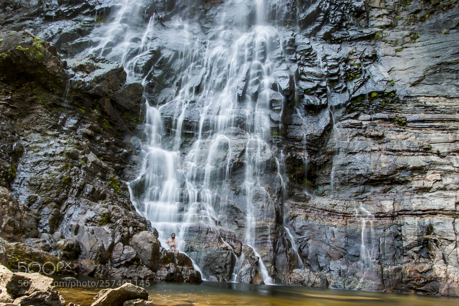 Sony Alpha DSLR-A200 sample photo. Mencuna waterfall photography