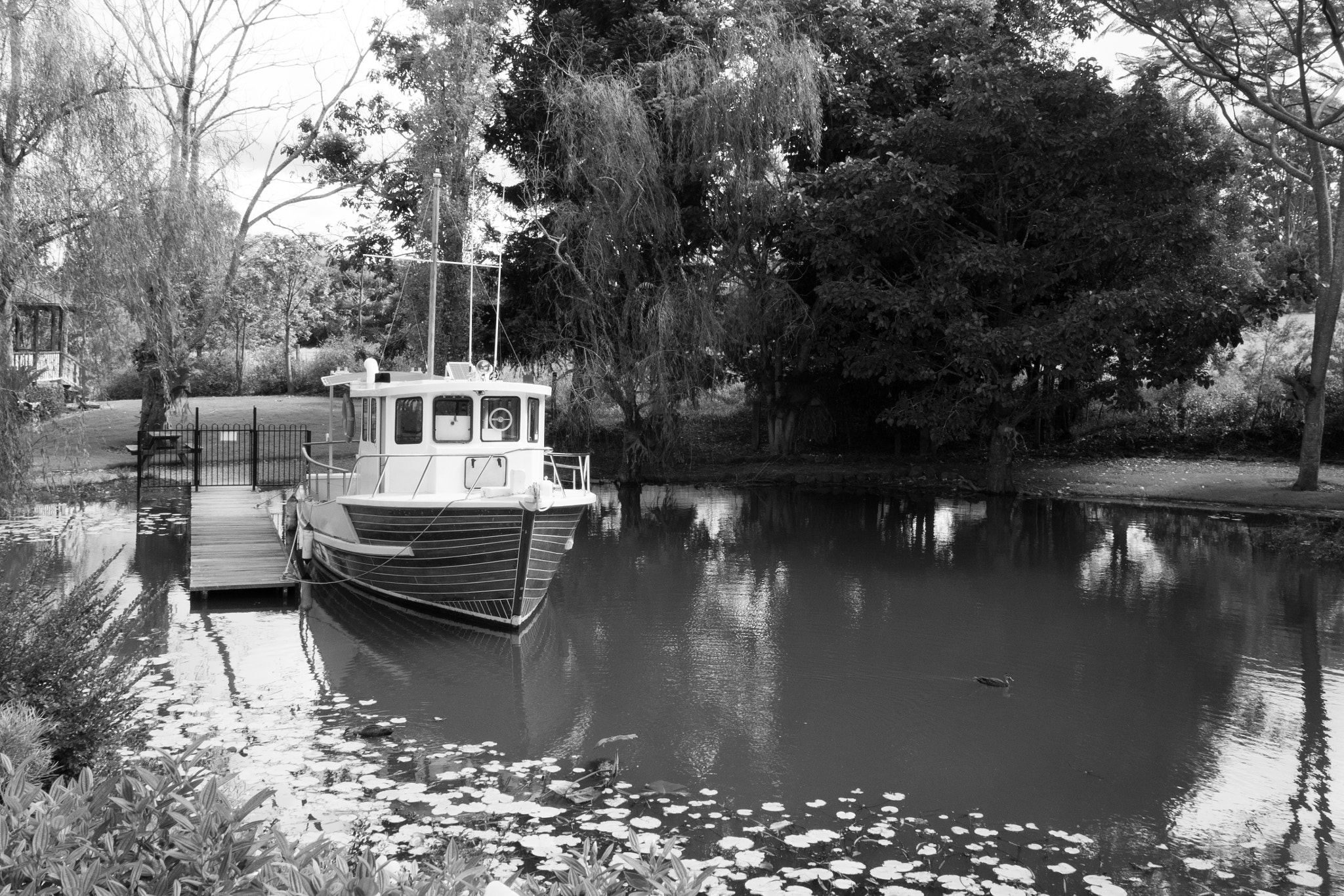Panasonic Lumix DMC-LX10 (Lumix DMC-LX15) sample photo. Boat pond photography