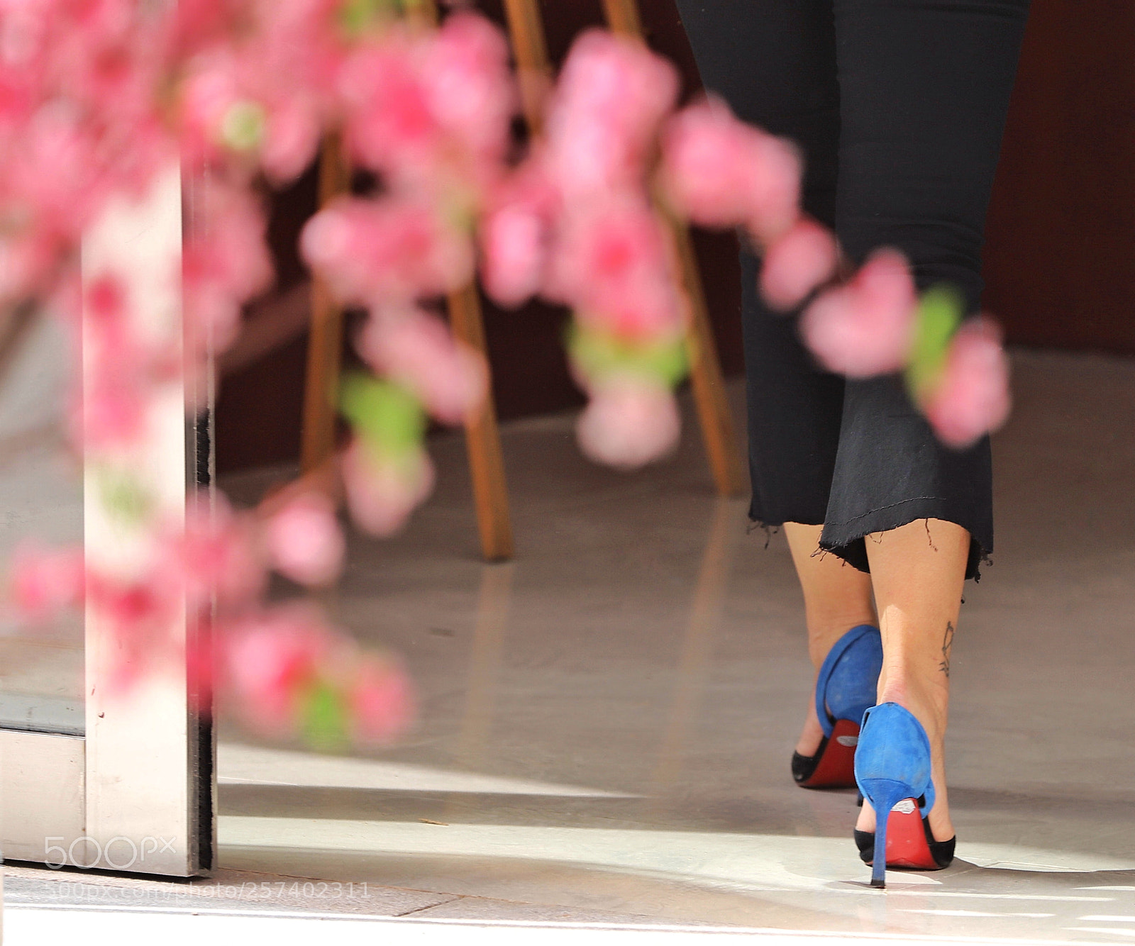 Canon EOS 6D Mark II sample photo. 门里高跟门外花 photography