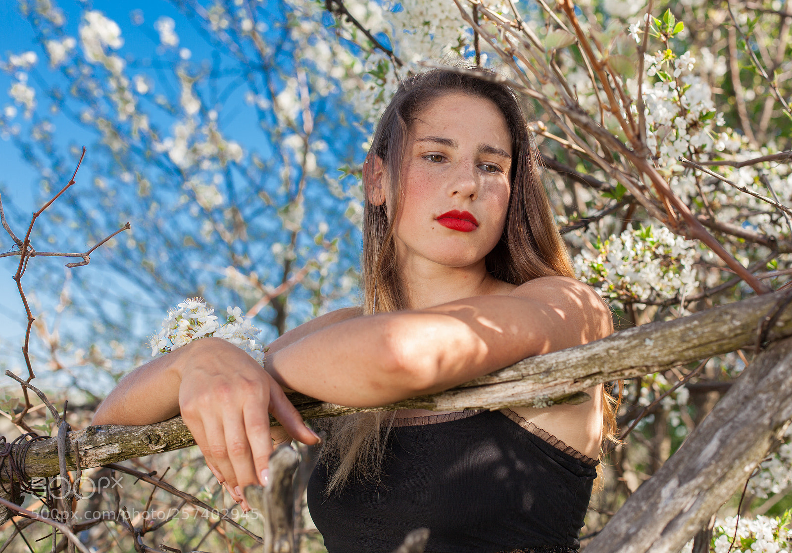 Canon EOS 5D Mark II sample photo. Portrait girl close-up in photography