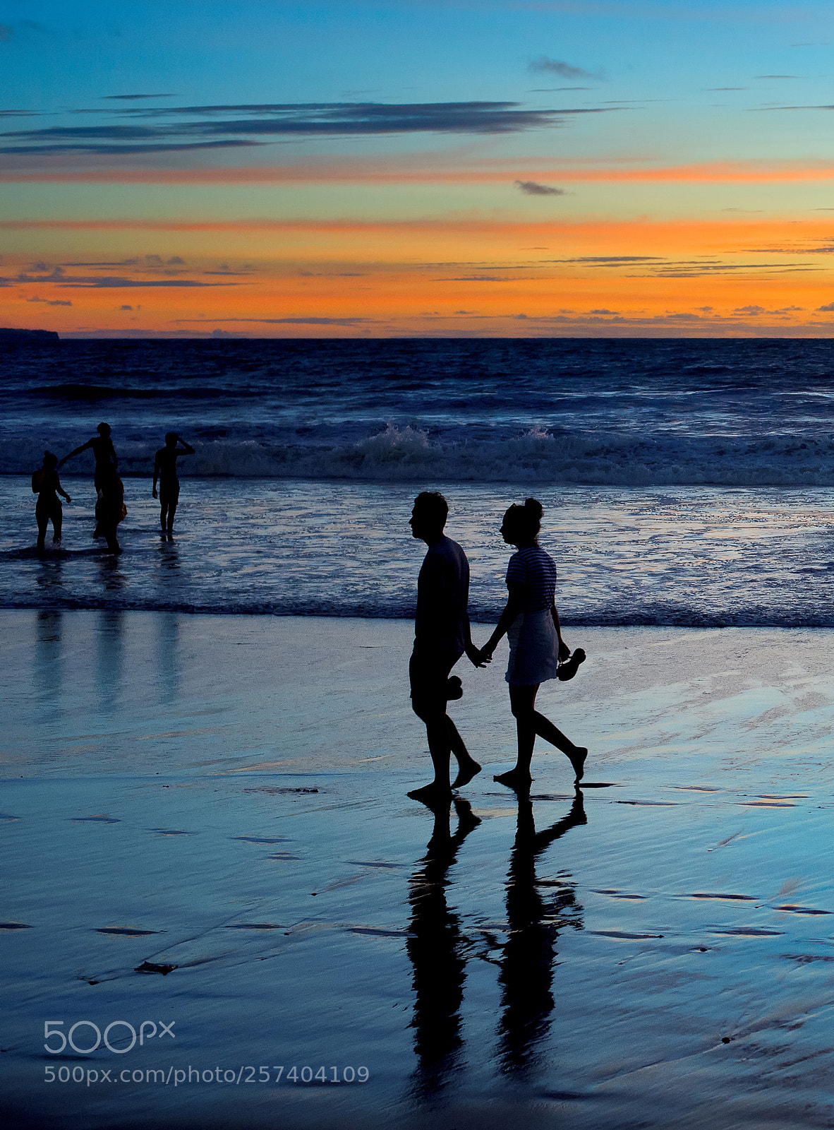 Nikon Df sample photo. Tropical ocean beach people photography