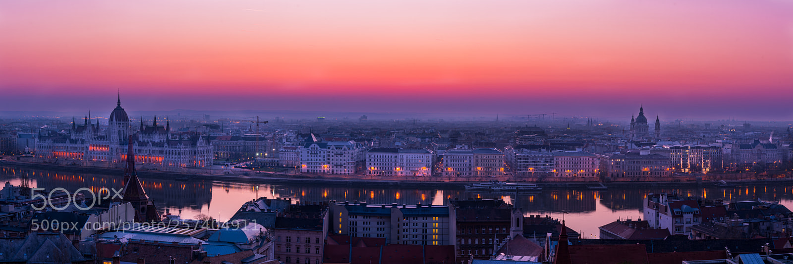 Nikon D750 sample photo. Panoramic view of budapest photography