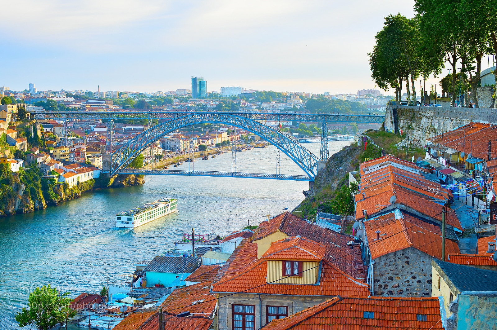 Nikon Df sample photo. Cruise ship. douro river photography